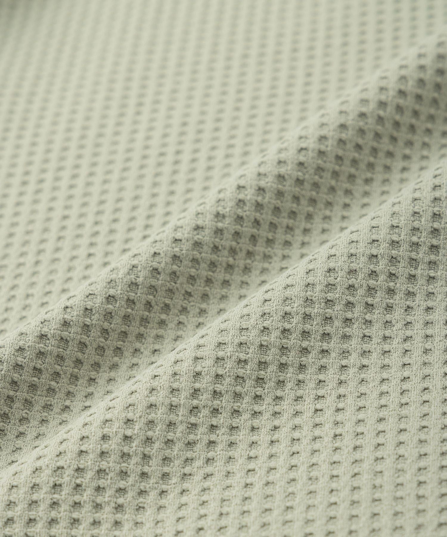 Waffle Mockneck LS
