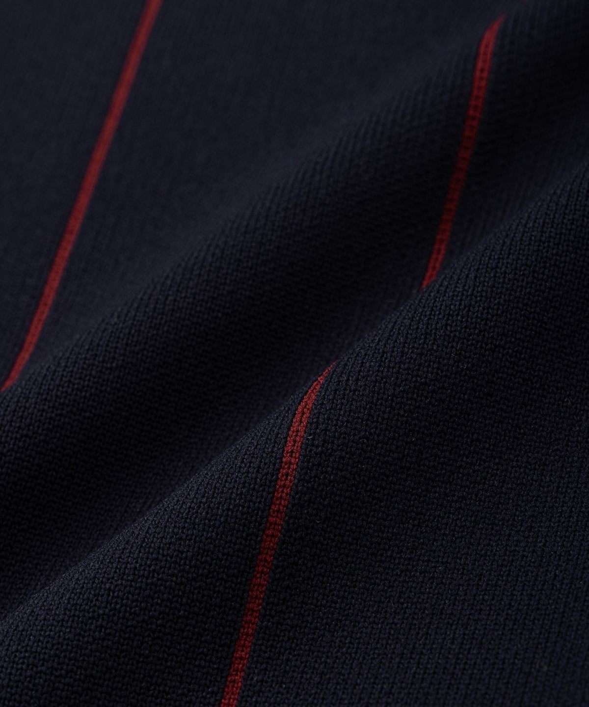 Jacquard Stripe Crewneck Knit