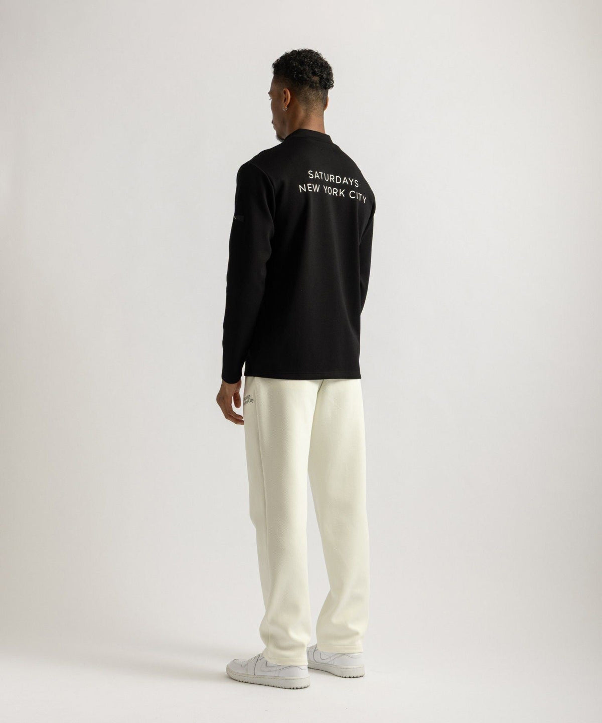 Doubleknit Mockneck LS