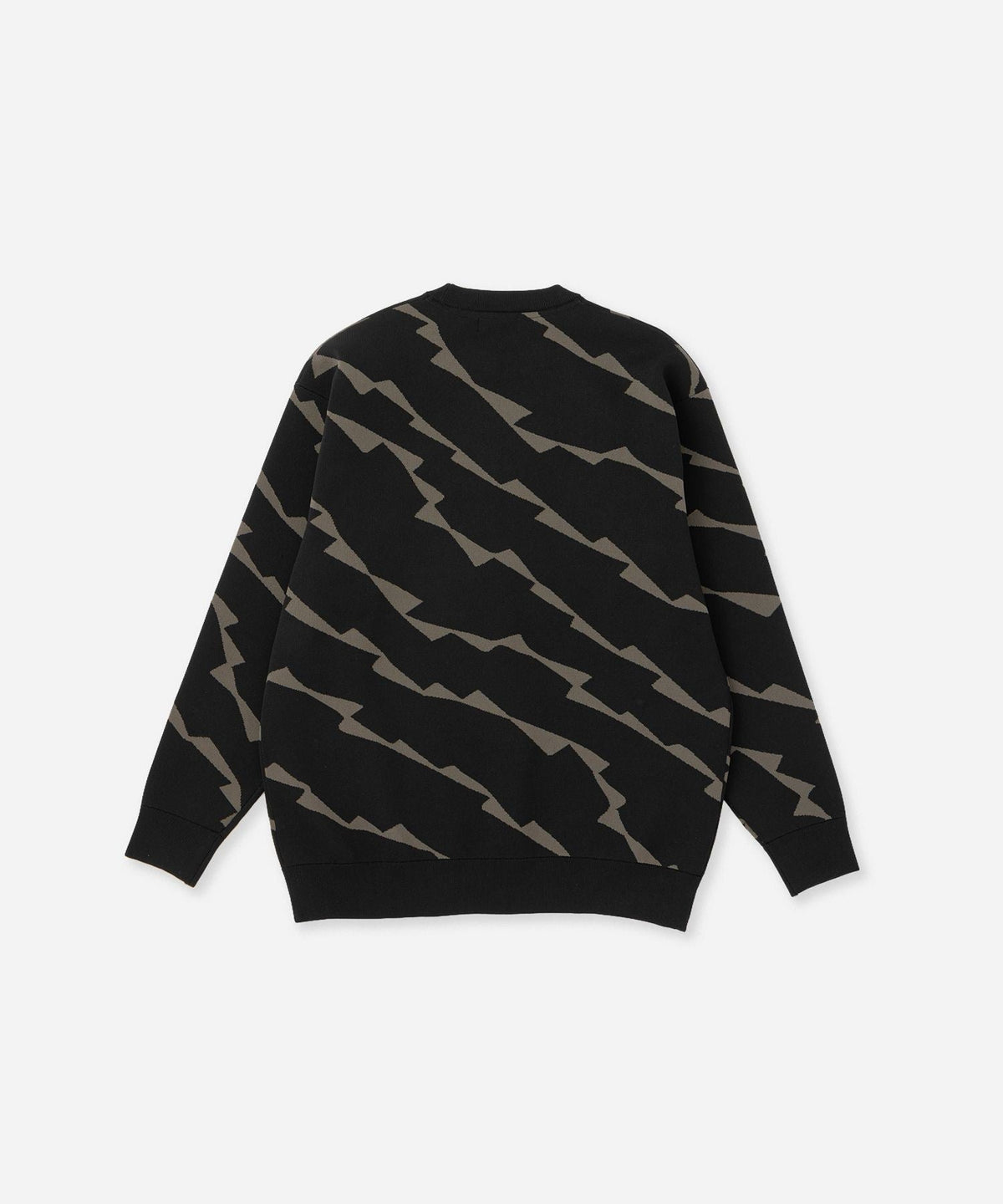 Wave Jacquard Pullover