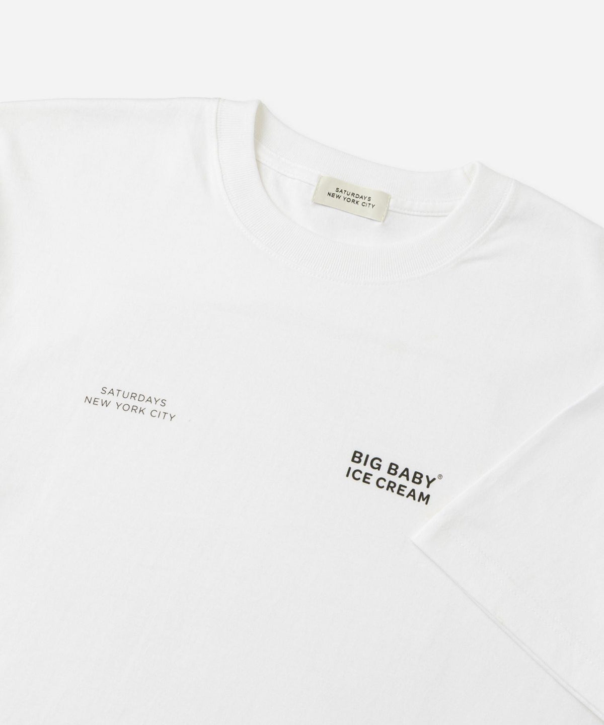 BIG BABY ICE CREAM × Saturdays NYC Tee