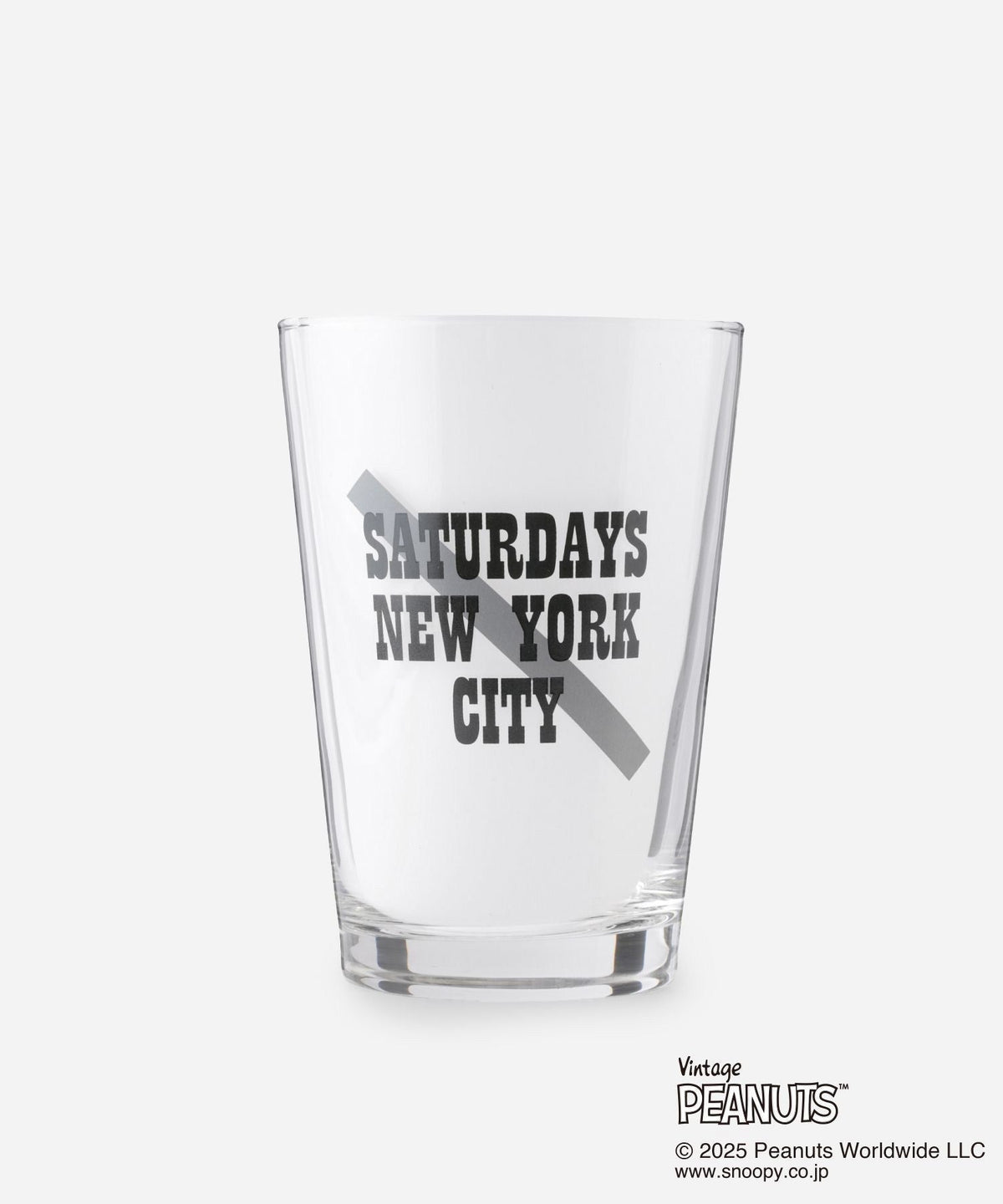 SNYC x SNOOPY CAFE GLASS