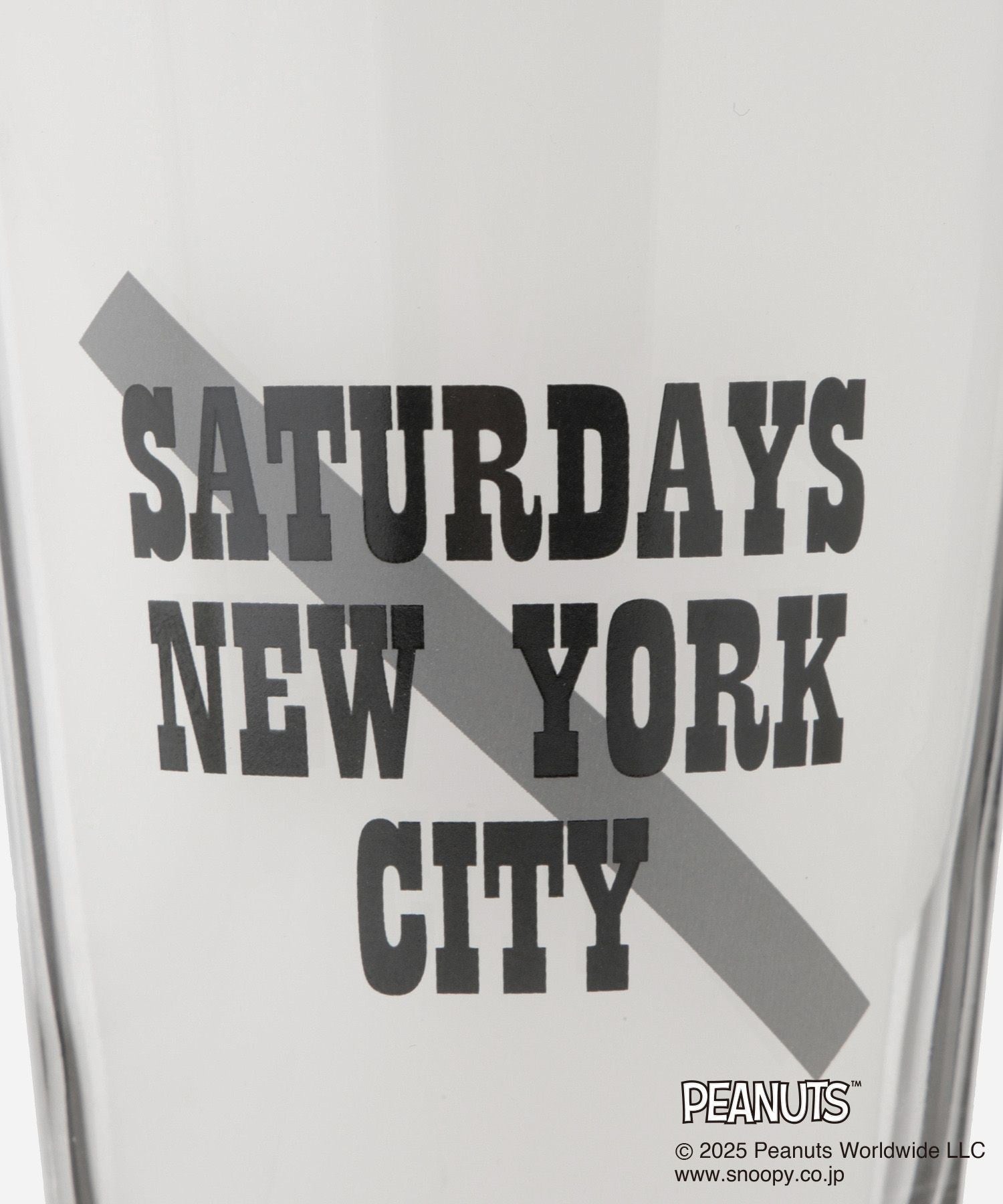 SNYC x SNOOPY CAFE GLASS