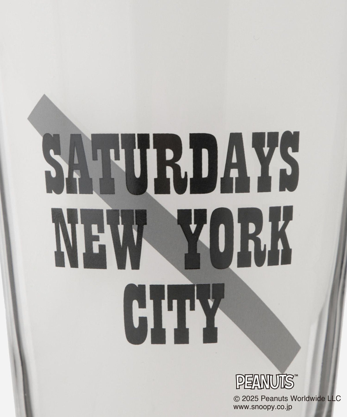 SNYC x SNOOPY CAFE GLASS
