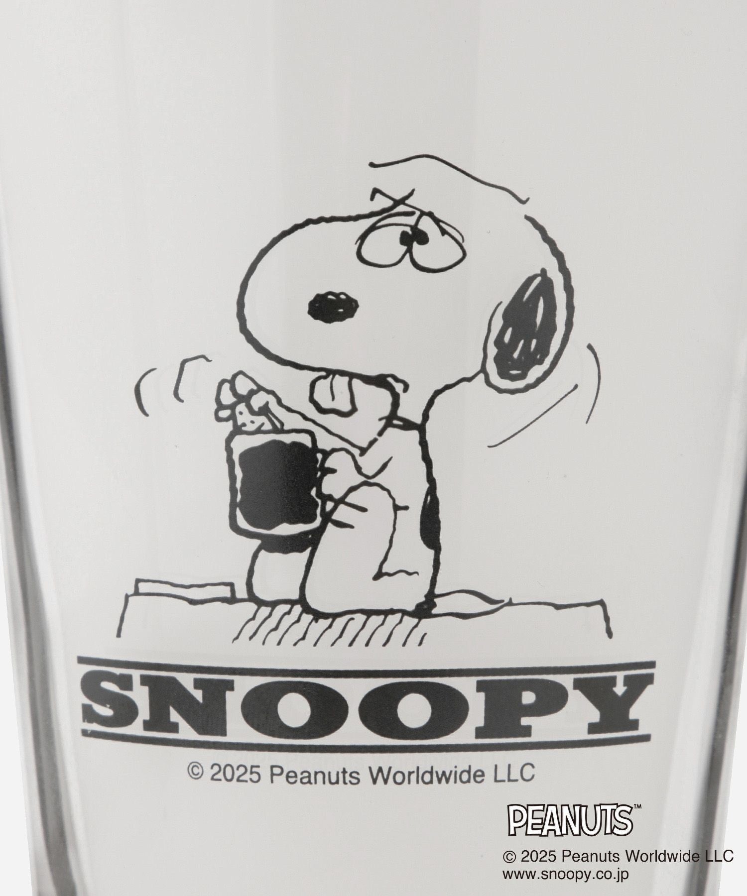 SNYC x SNOOPY CAFE GLASS