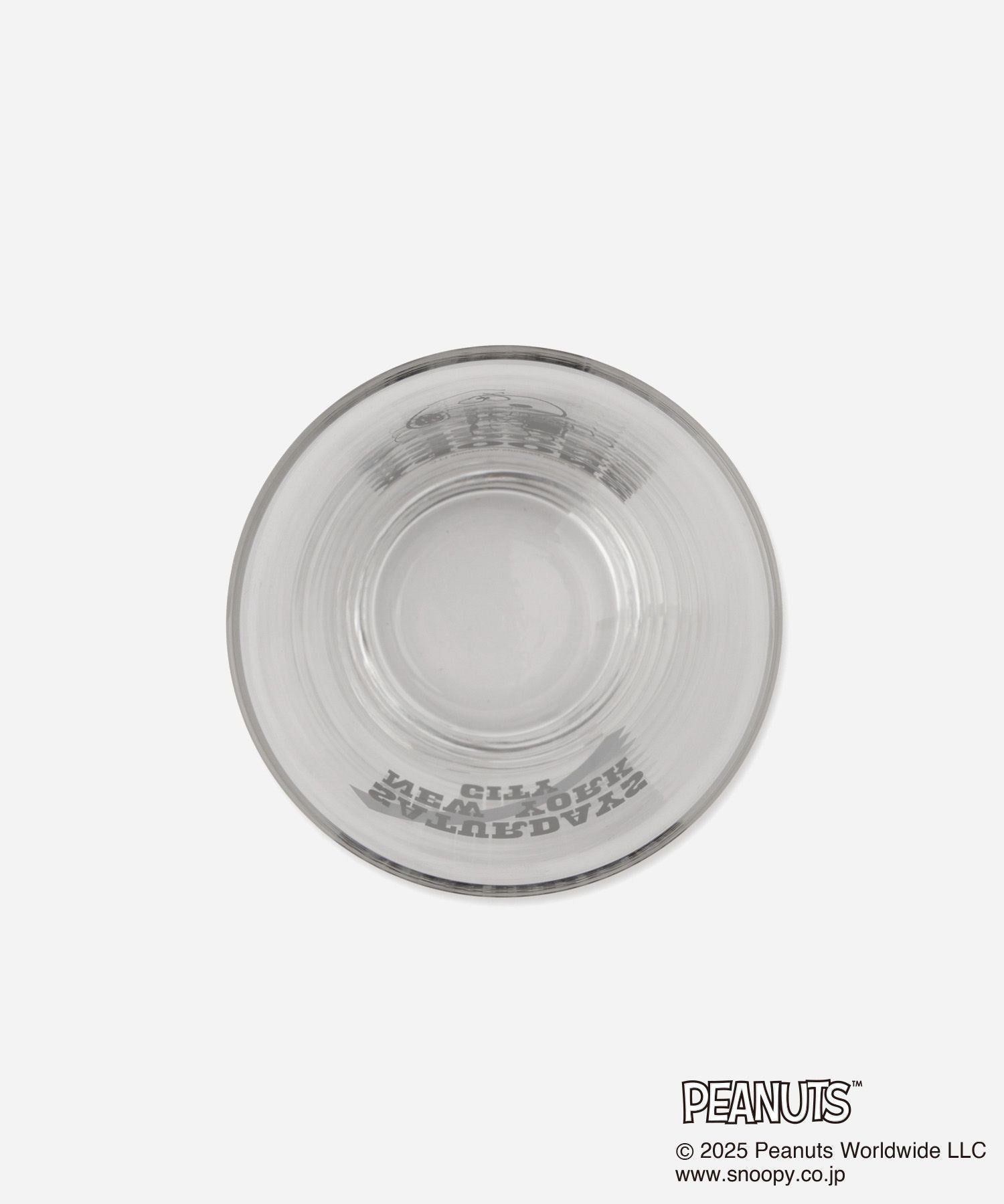 SNYC x SNOOPY CAFE GLASS