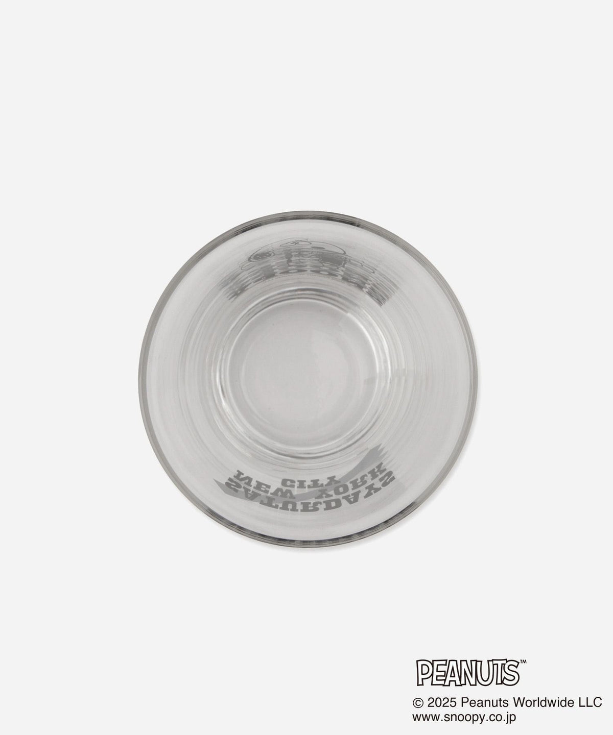 SNYC x SNOOPY CAFE GLASS