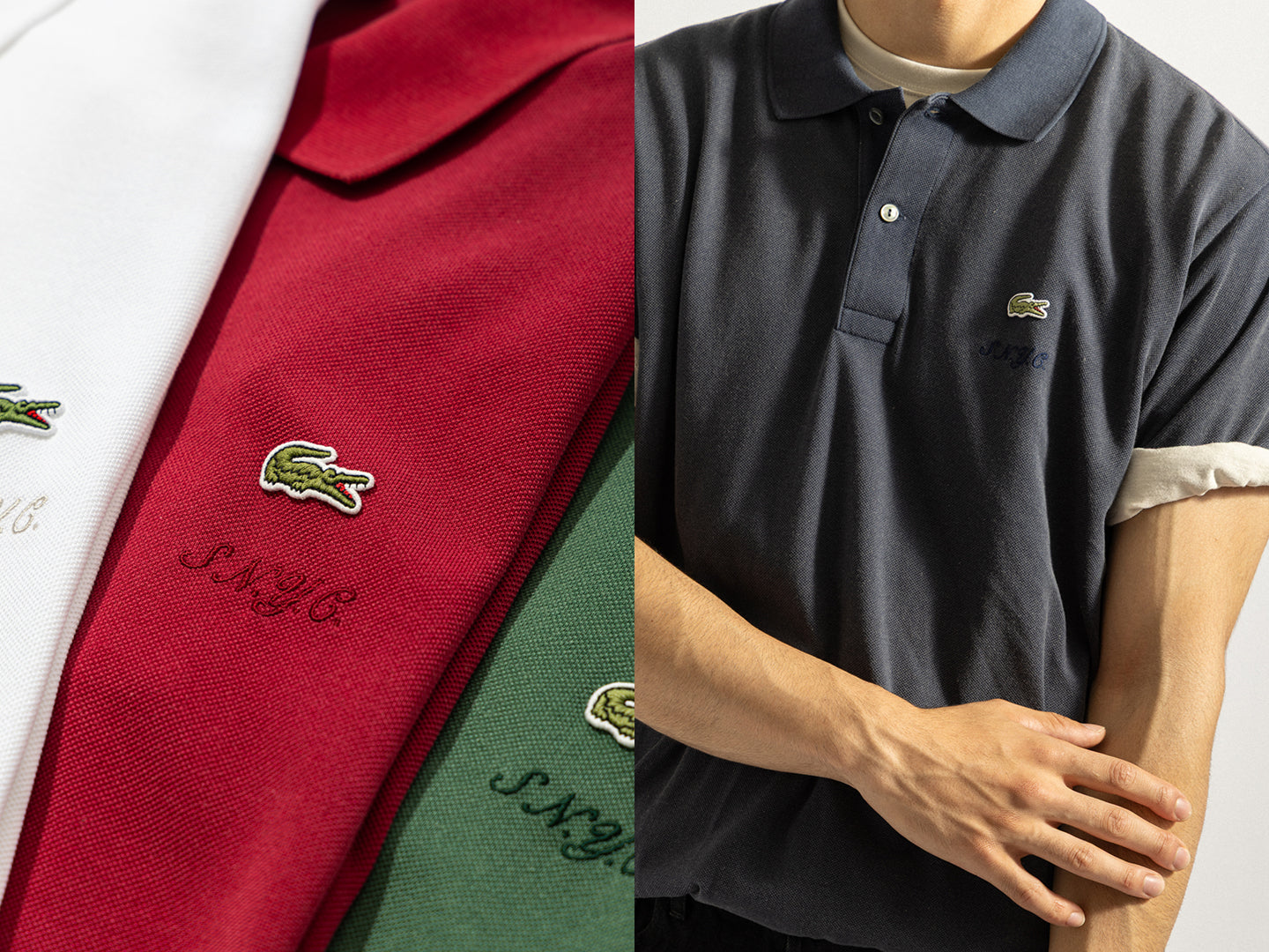 Lacoste customized by Saturdays NYC | Saturdays NYC Japan