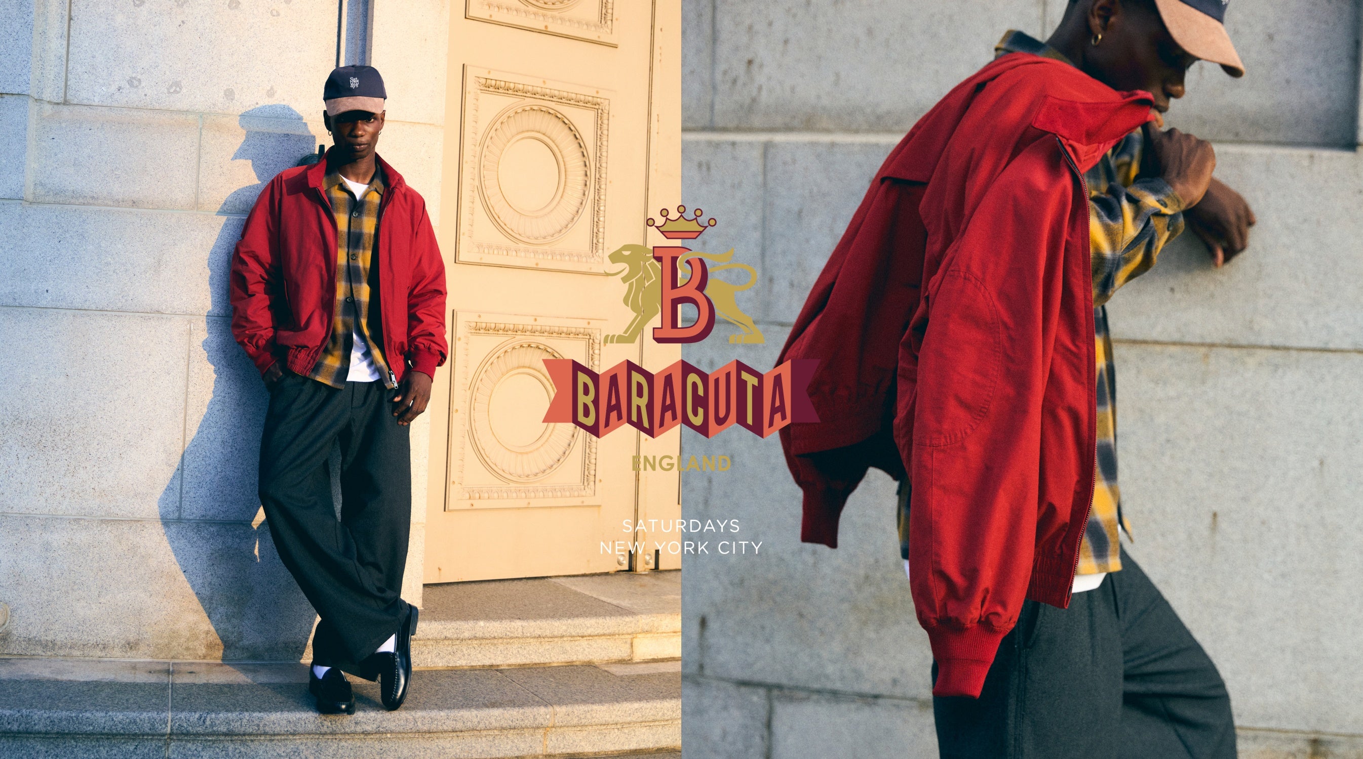 BARACUTA バーガンディ ジャケット 限定版 38 BARACUTA x Saturdays NYC | Saturdays NYC Japan
