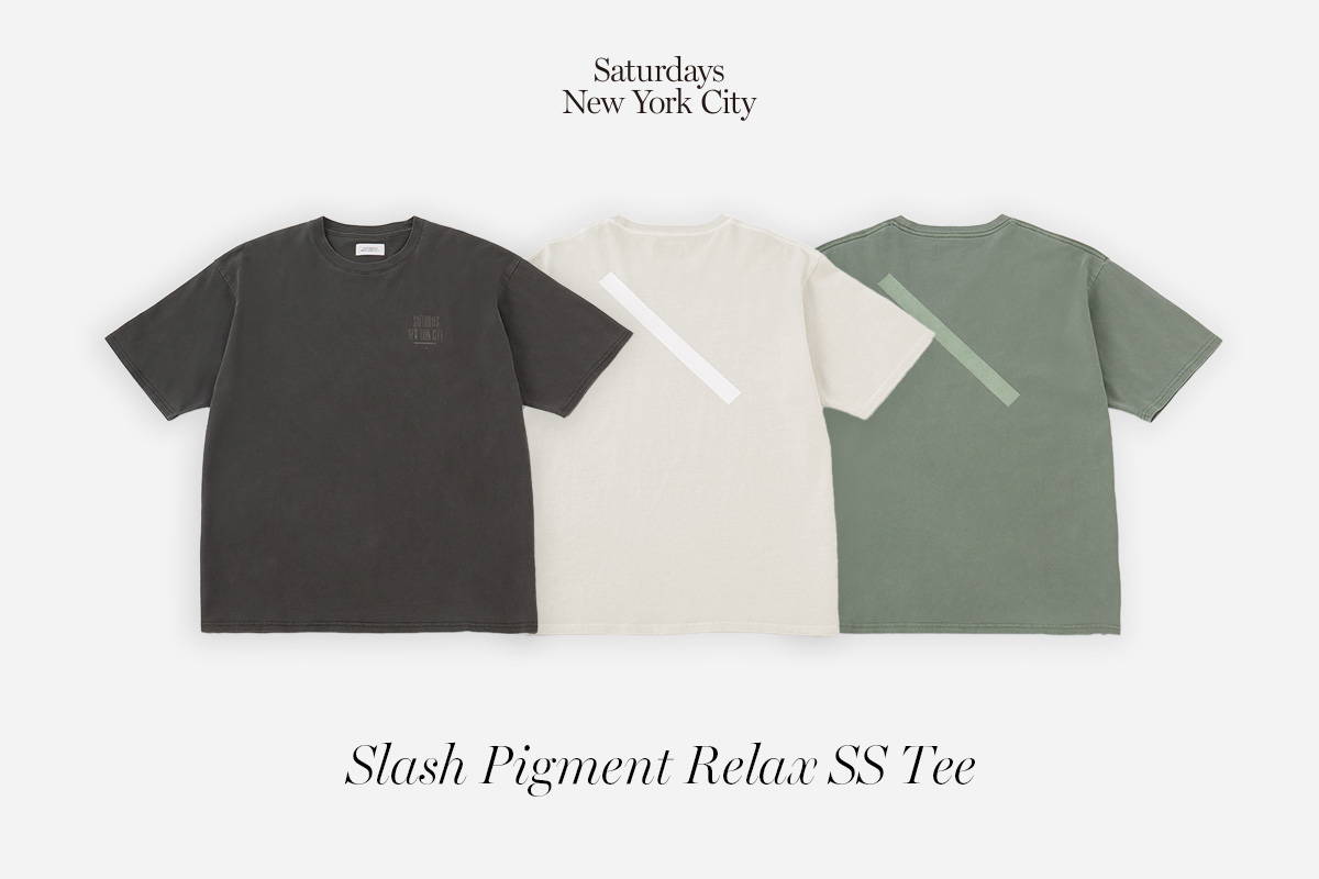 Slash Pigment Relax SS Tee
