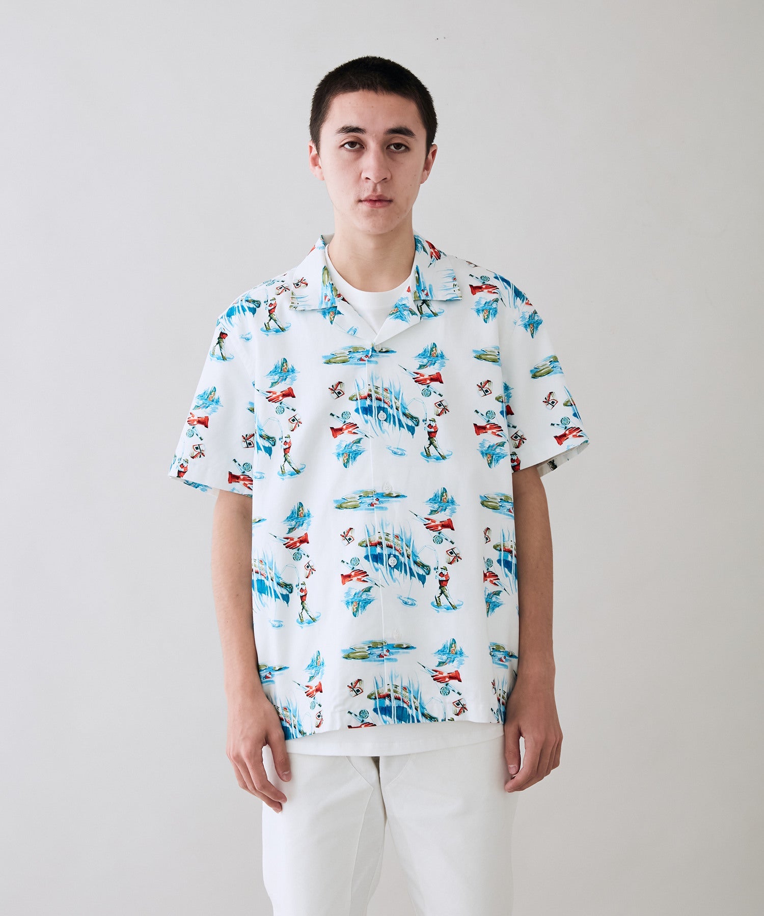 Tenkara Print Canty SS Shirt