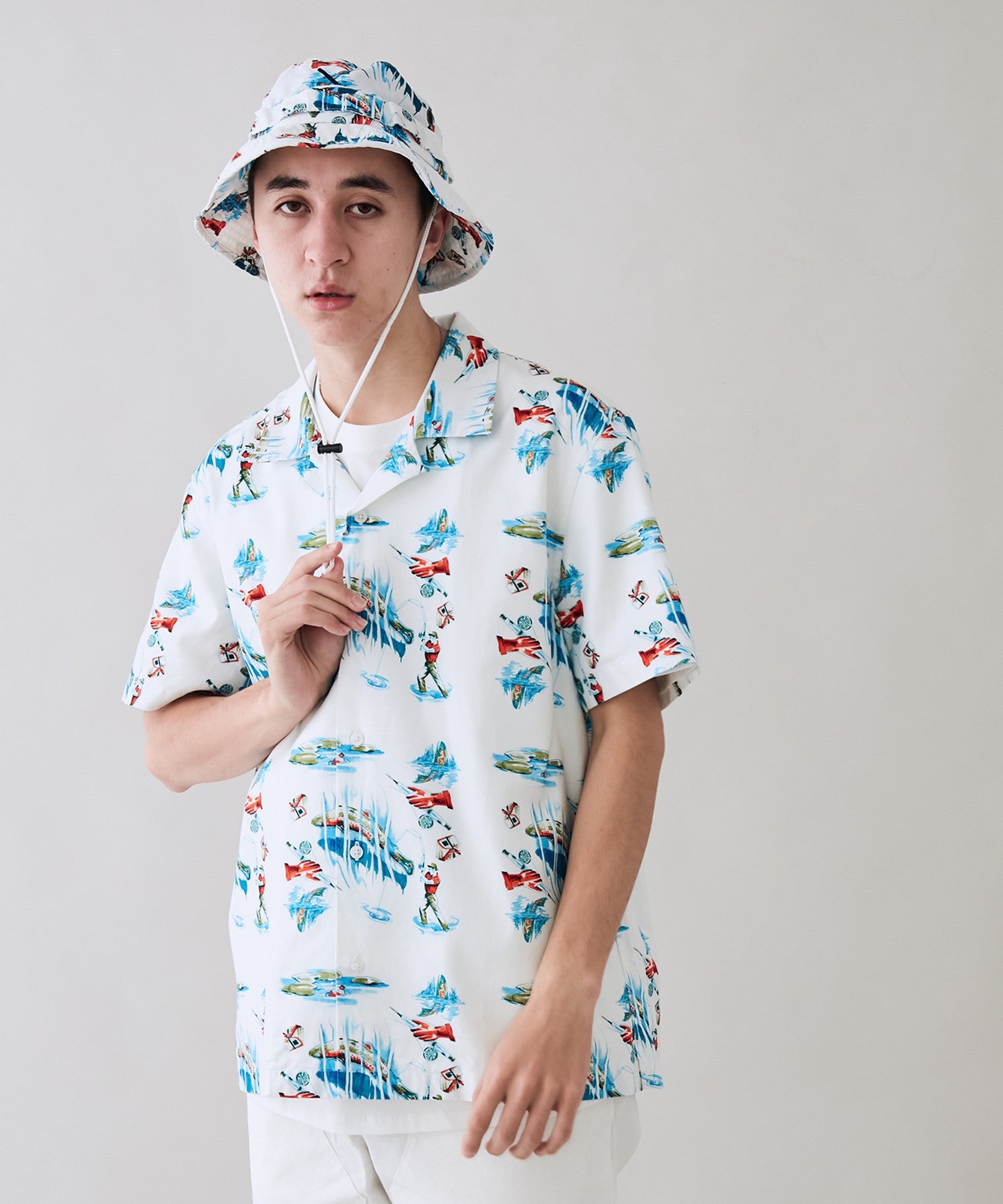 Tenkara Print Canty SS Shirt