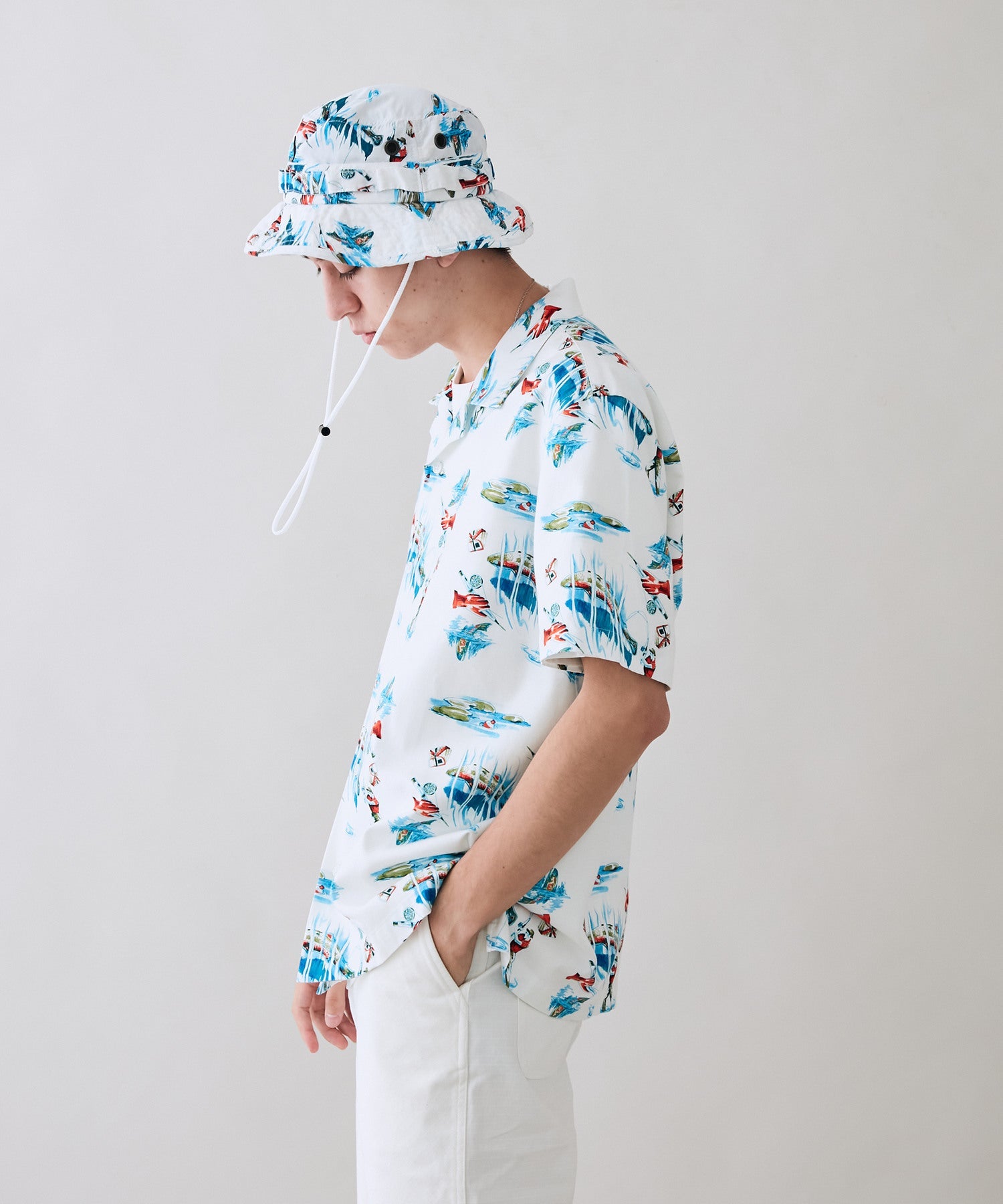 Tenkara Print Canty SS Shirt