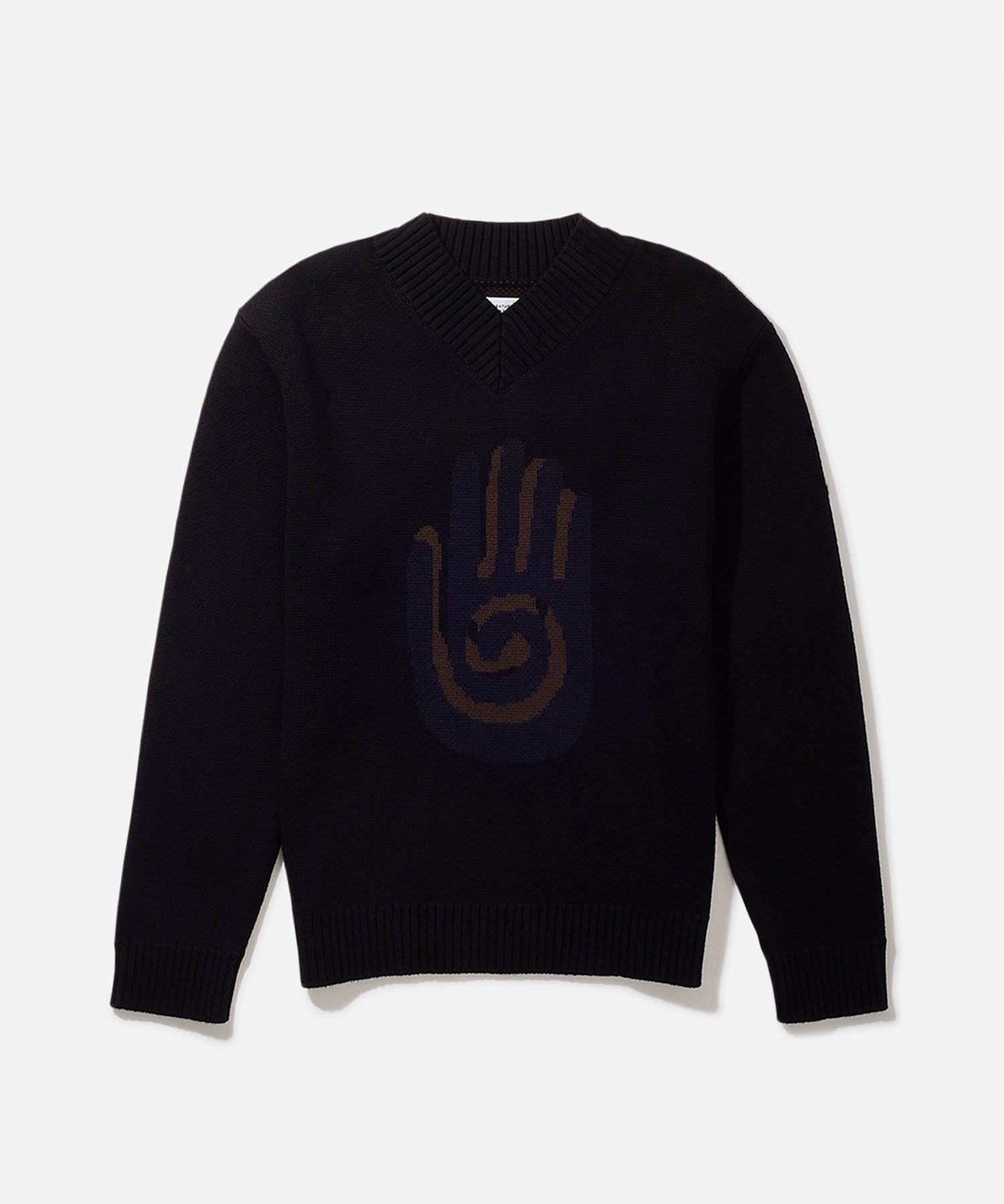 Charles Chunky Knit V-Neck Sweater