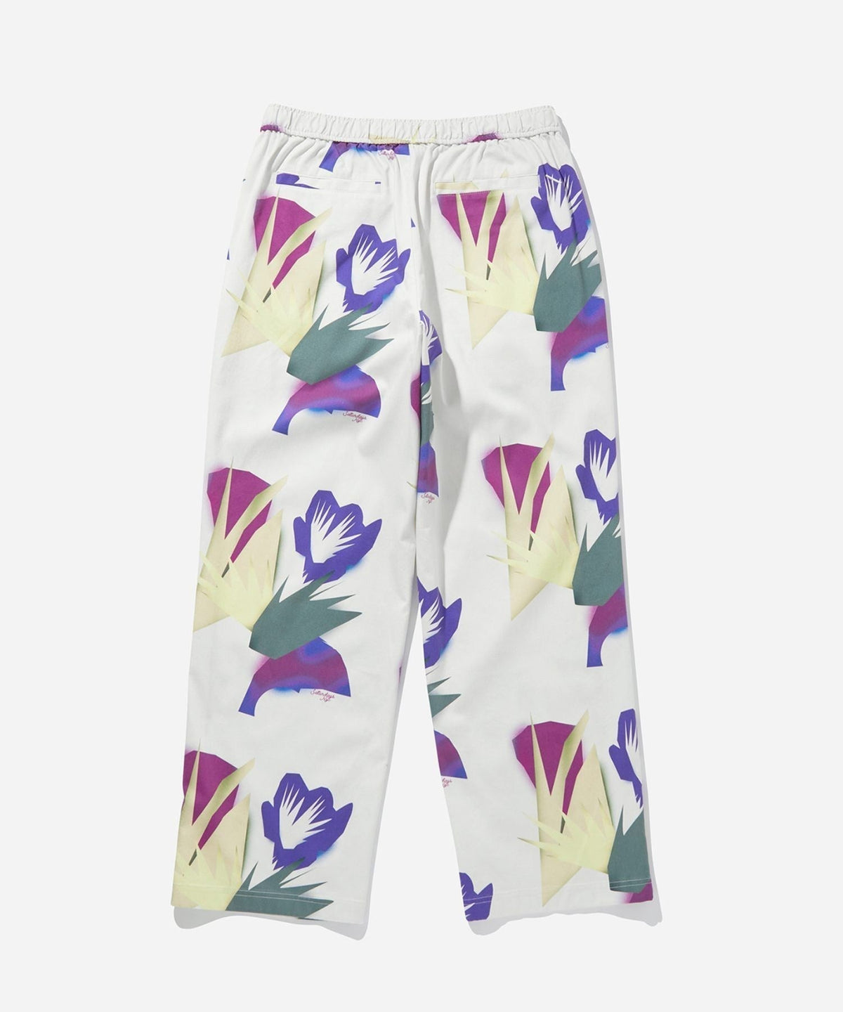 JUNGLE FLORAL PRINTED GEORGE TROUSER