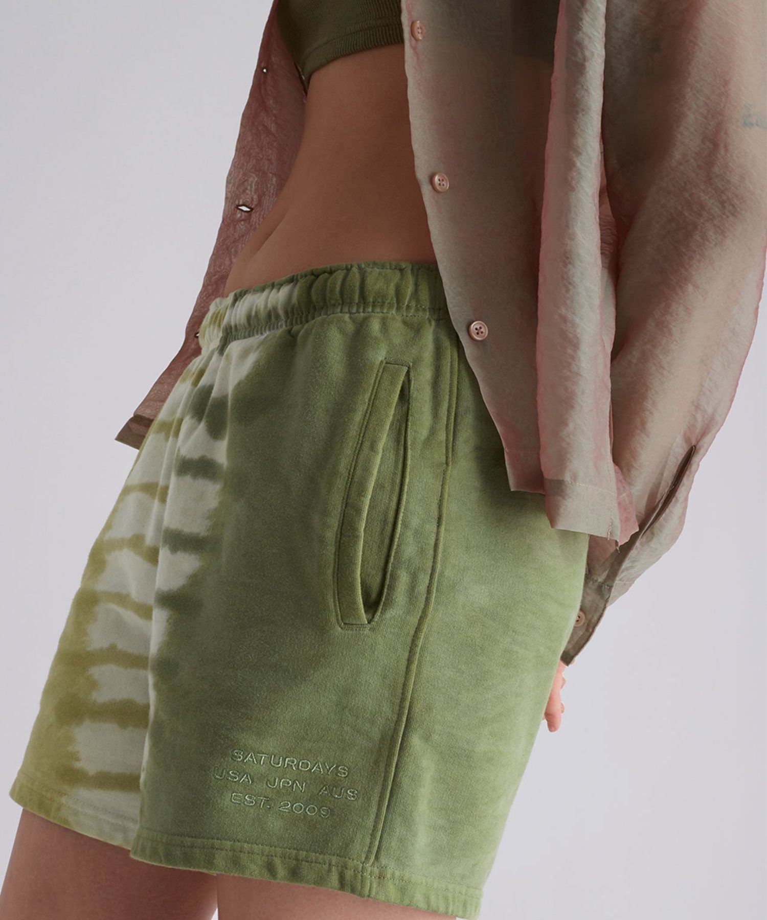 Delancy Watercolor Sweatshort