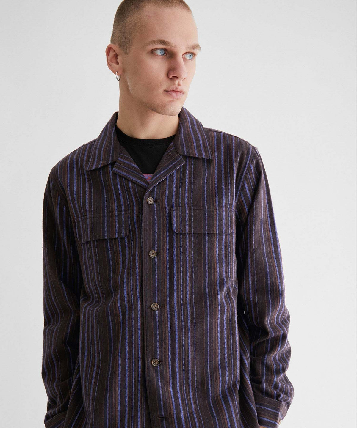 Broome Herringbone Flannel LS Shirt