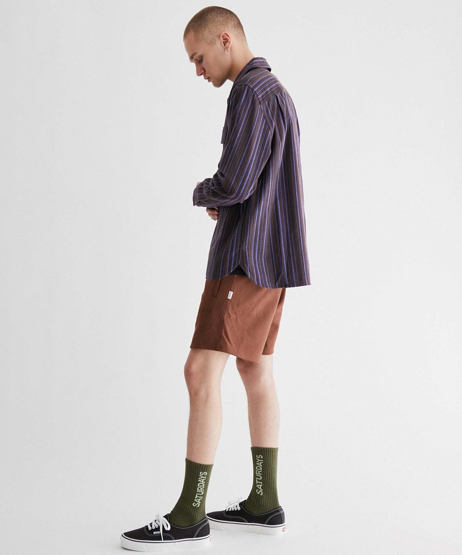 Broome Herringbone Flannel LS Shirt