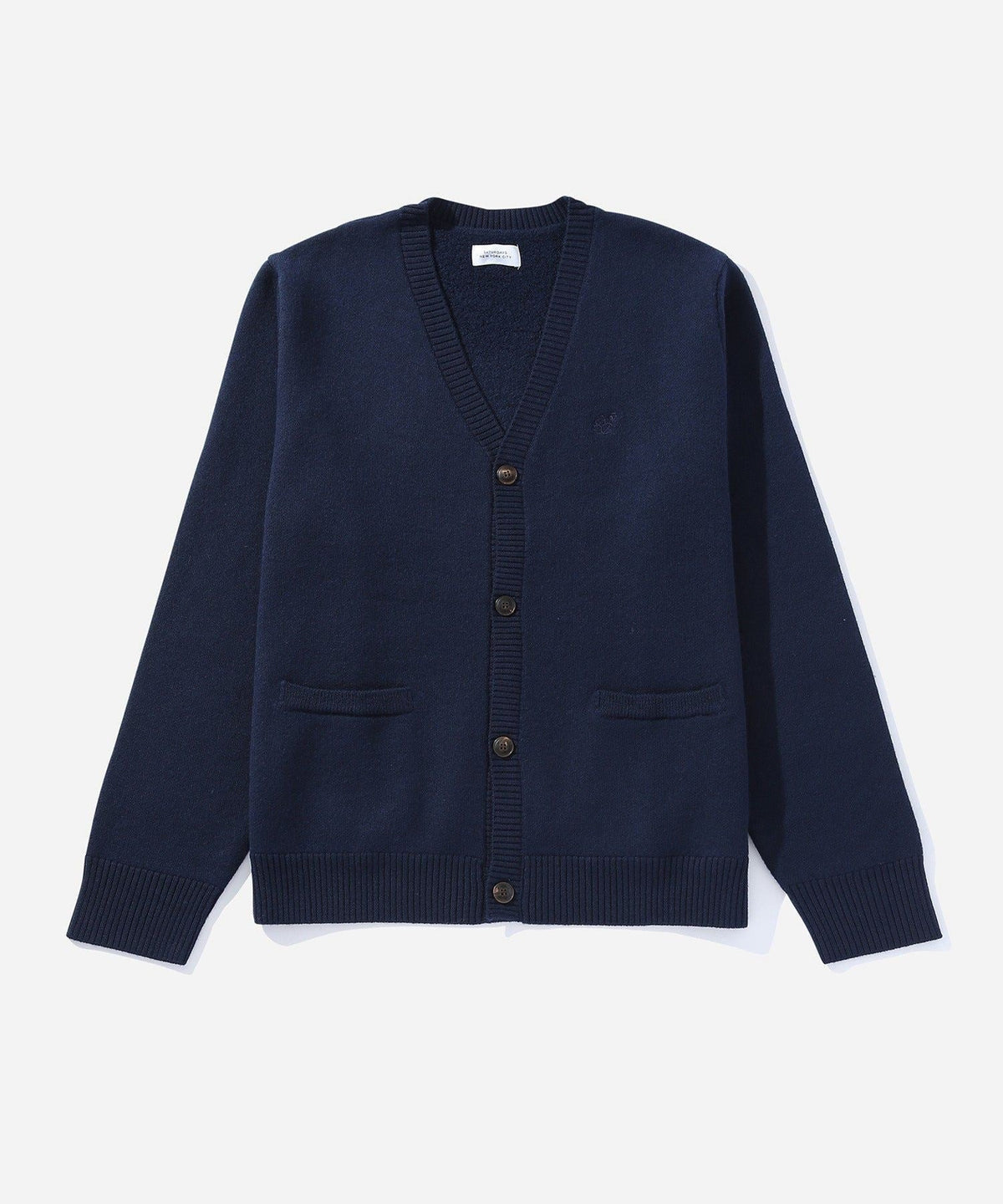 MICHAEL BOILED WOOL CARDIGAN