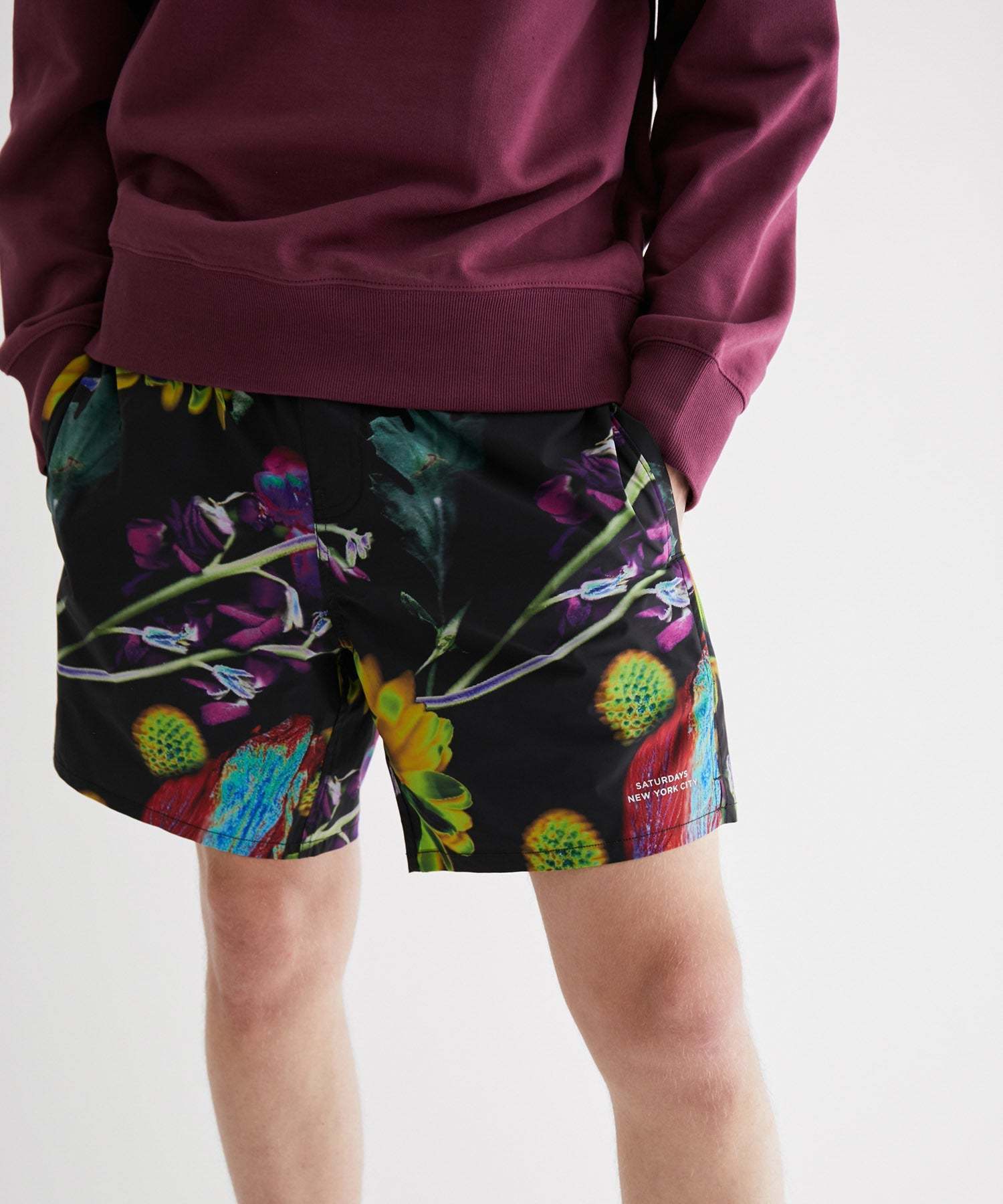 Timothy Solar Flower Swim Short