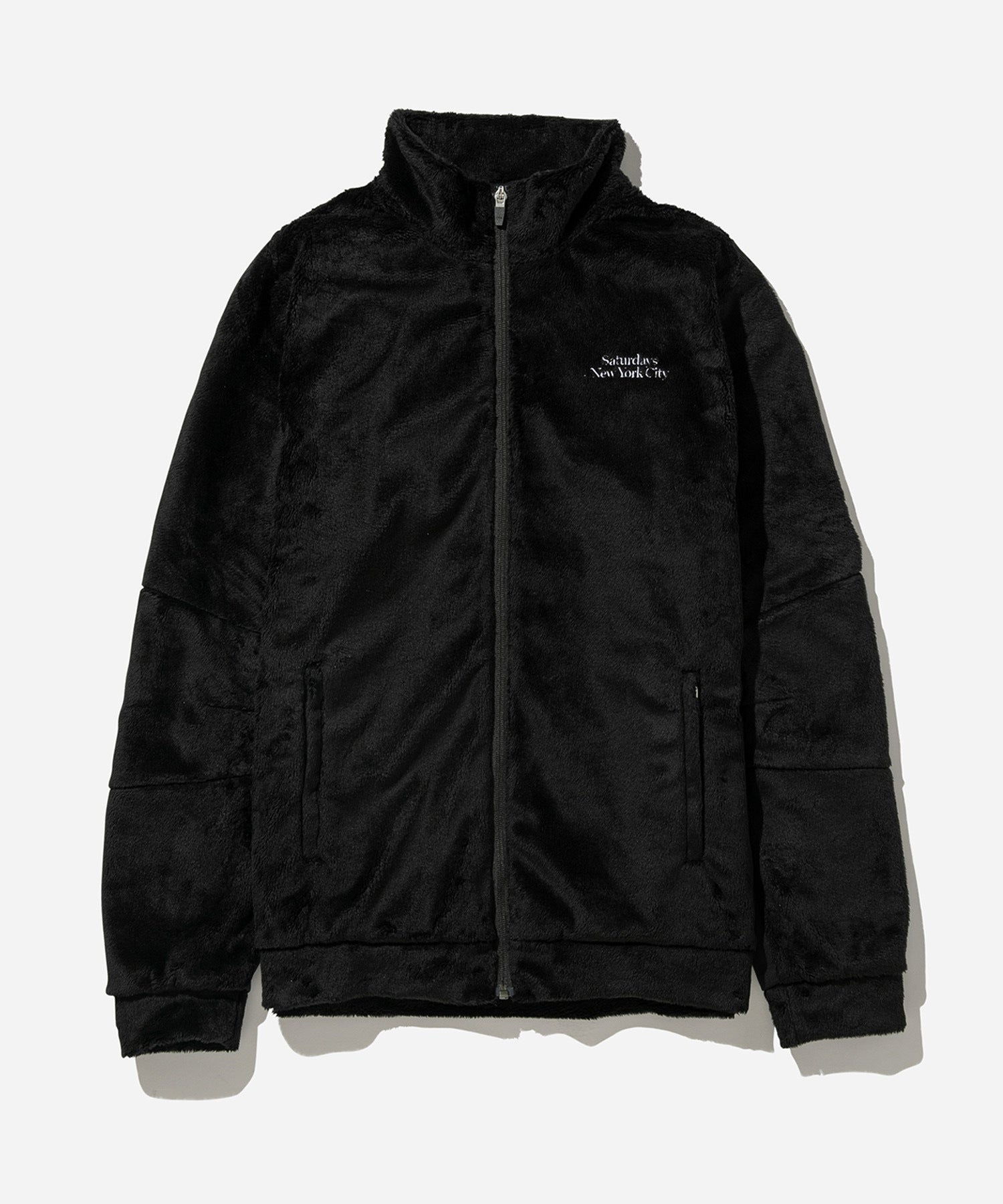 Saturdays NYCフリースジャケット S ブラック SATURDAYS NYC フリースジャケット リバーシブル 【公式通販】