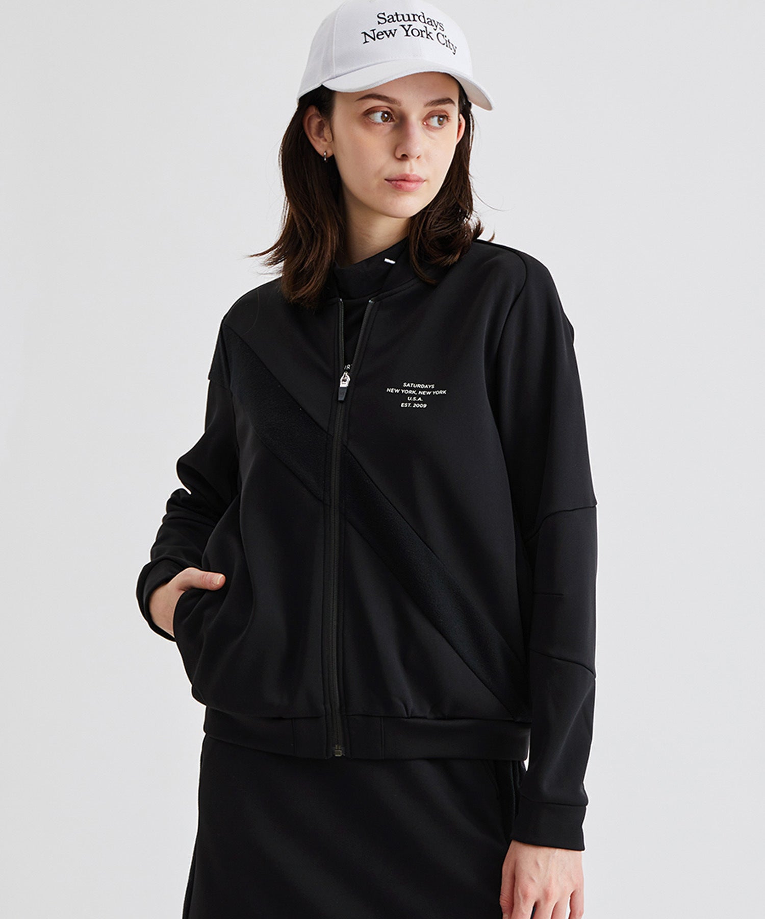 Slash Sweat Jacket | WOMEN | Saturdays NYC Japan