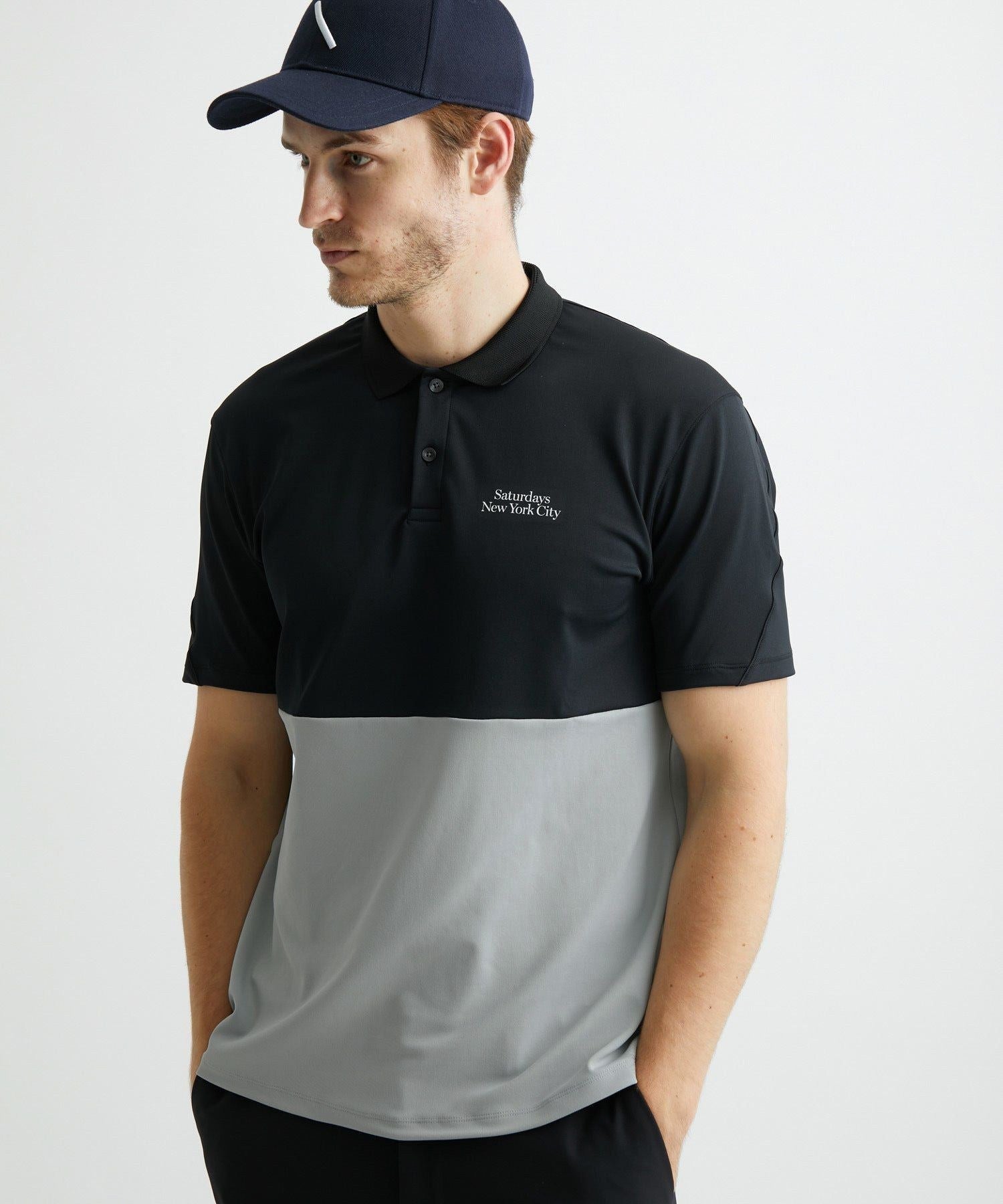 Basic Bicolor Poloshirt