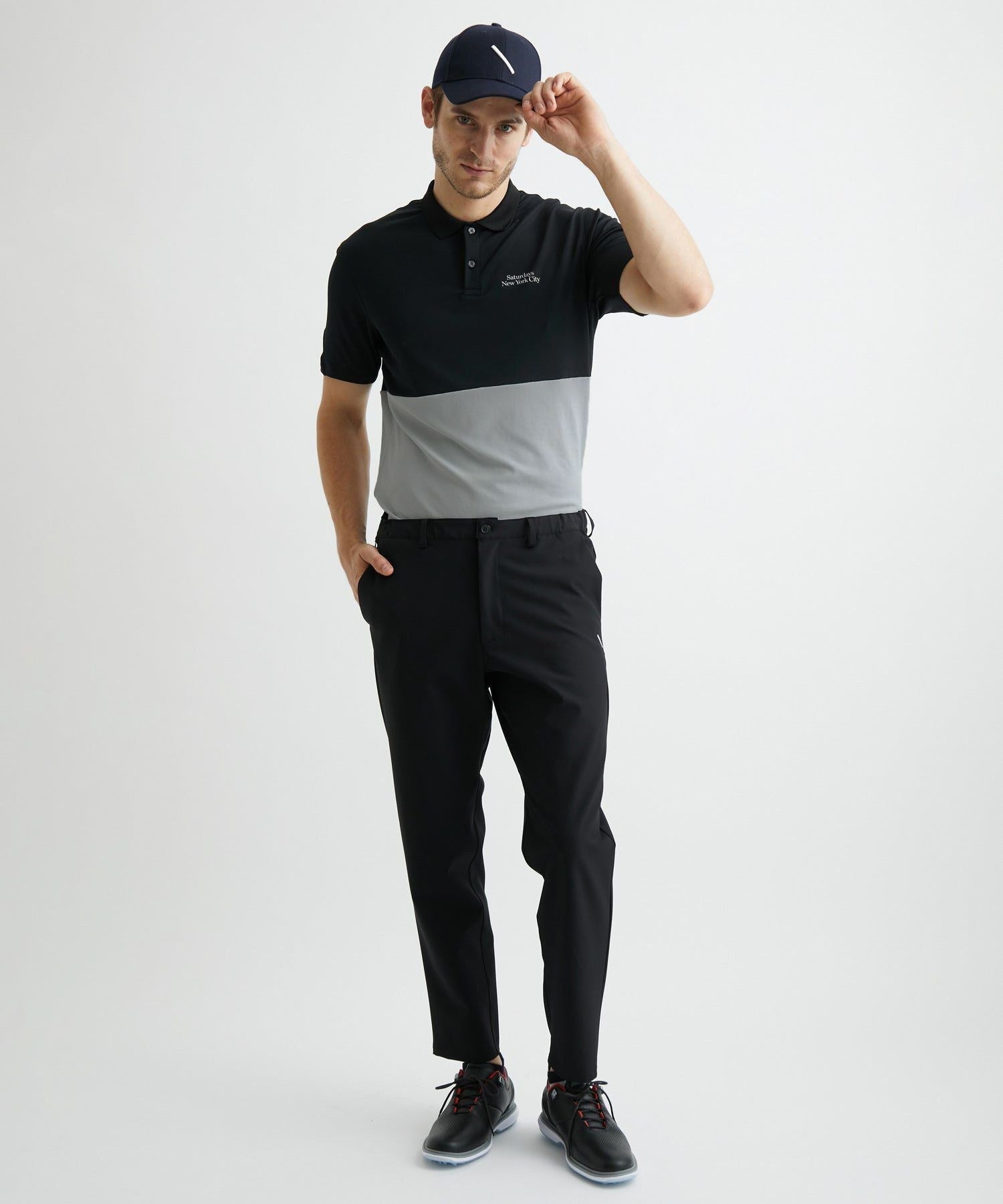 Basic Bicolor Poloshirt