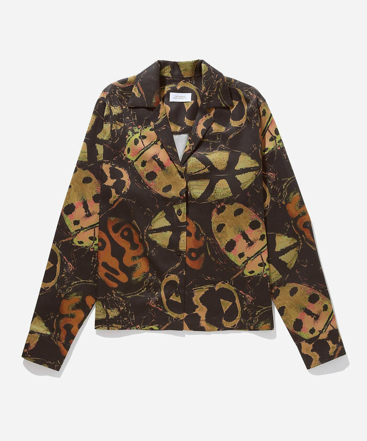 Crys Beetle Print LS Shirt