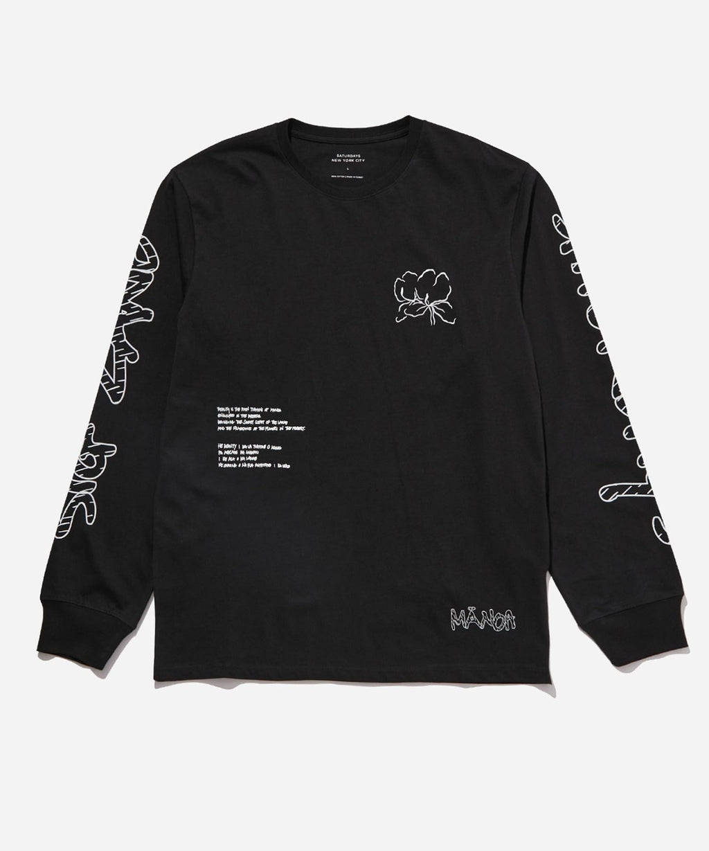 MANOA PATCHWORK STANDARD LS TEE