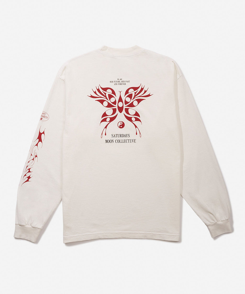 SNYC x Moon Collective Eyes Long Sleeve Tee | Saturdays NYC Japan