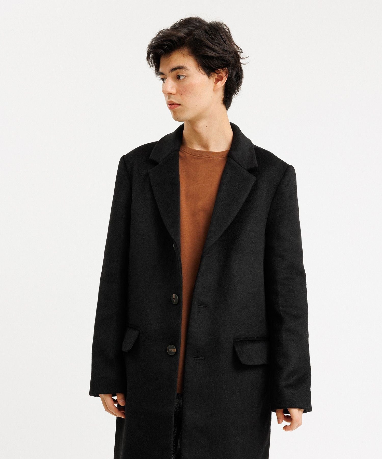 MORGAN PLAID OVERCOAT