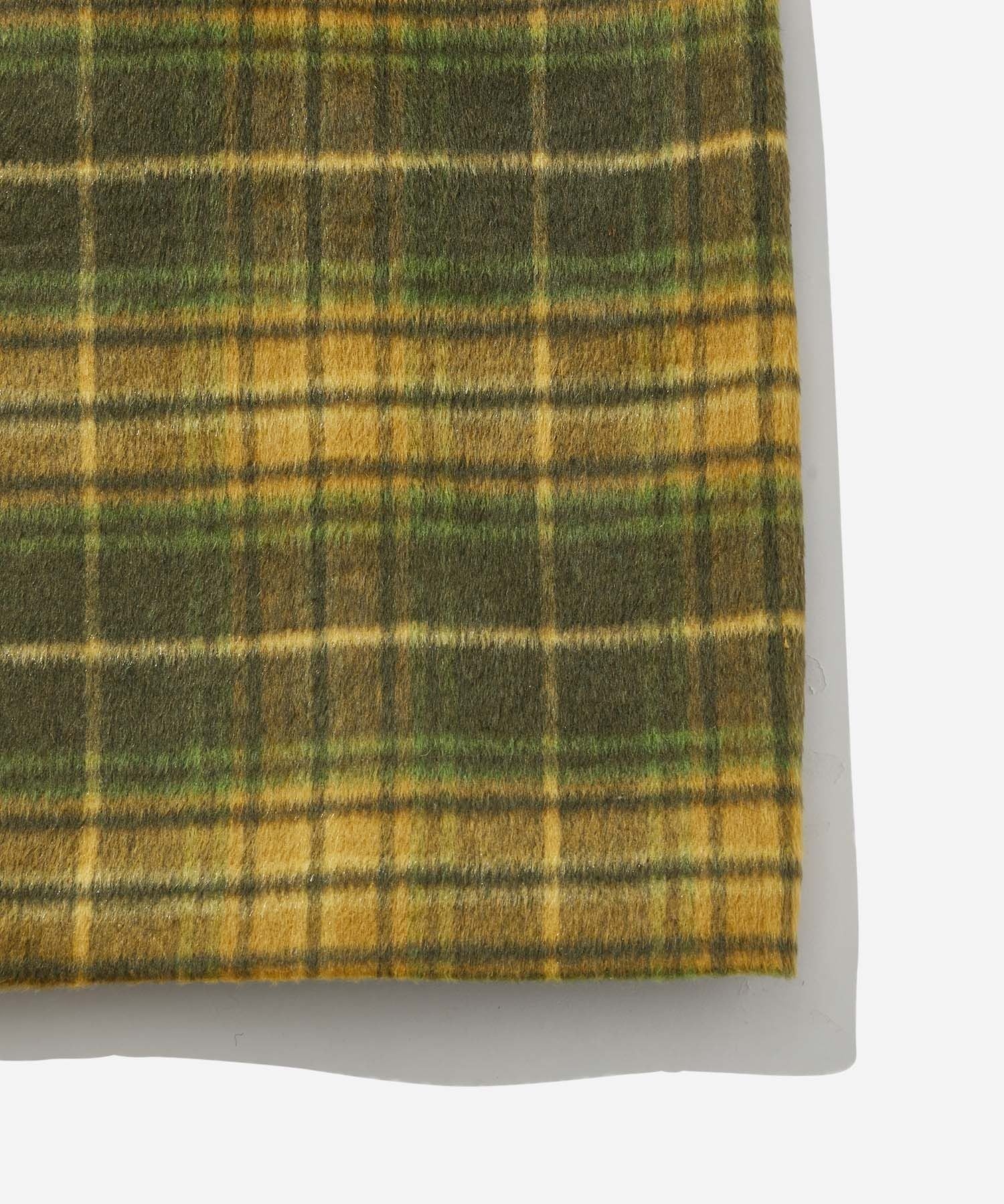 MORGAN PLAID OVERCOAT