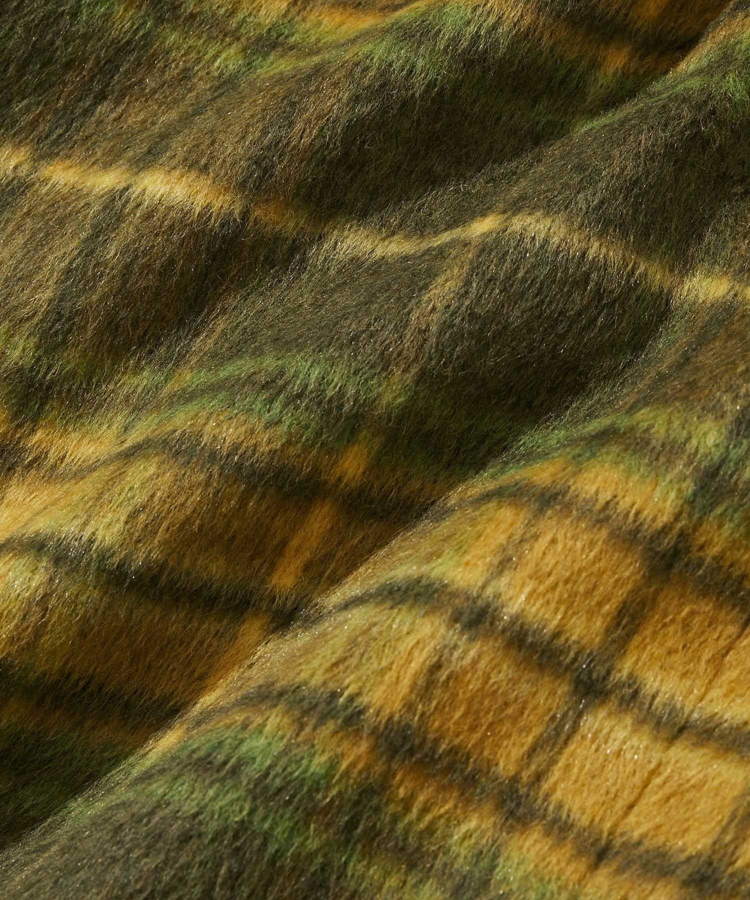 MORGAN PLAID OVERCOAT