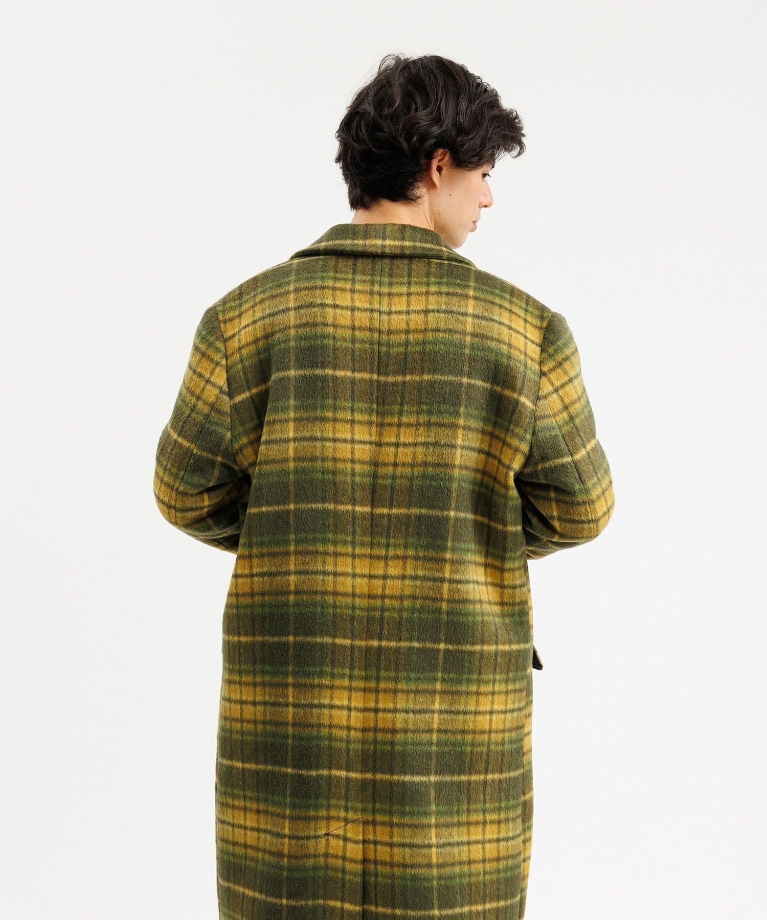 MORGAN PLAID OVERCOAT