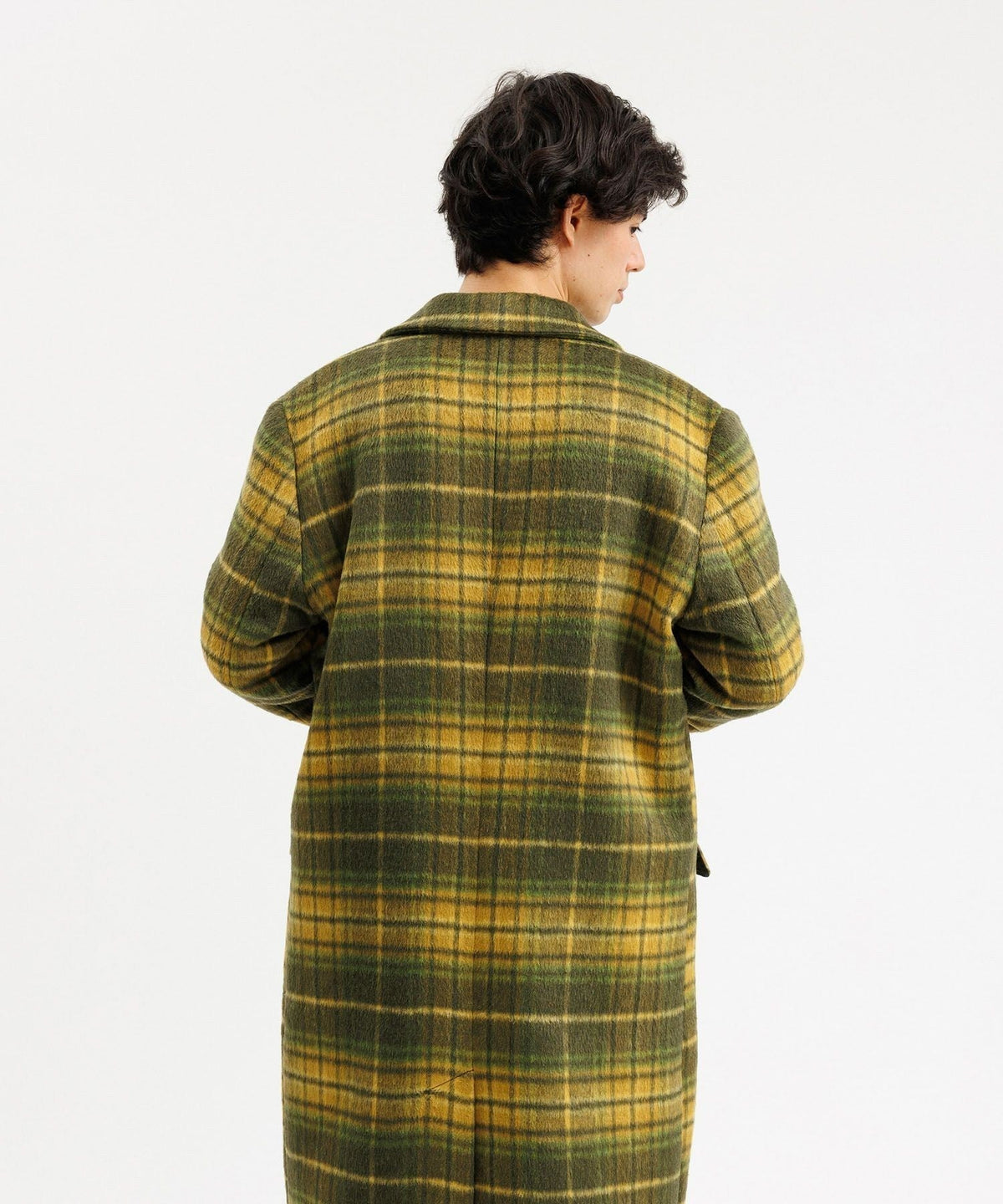 MORGAN PLAID OVERCOAT
