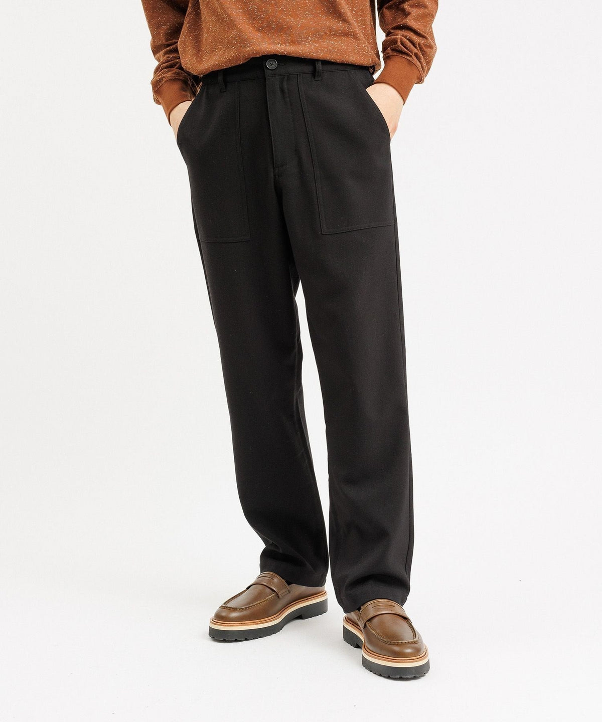 DEAN WOOL FATIGUE TROUSER