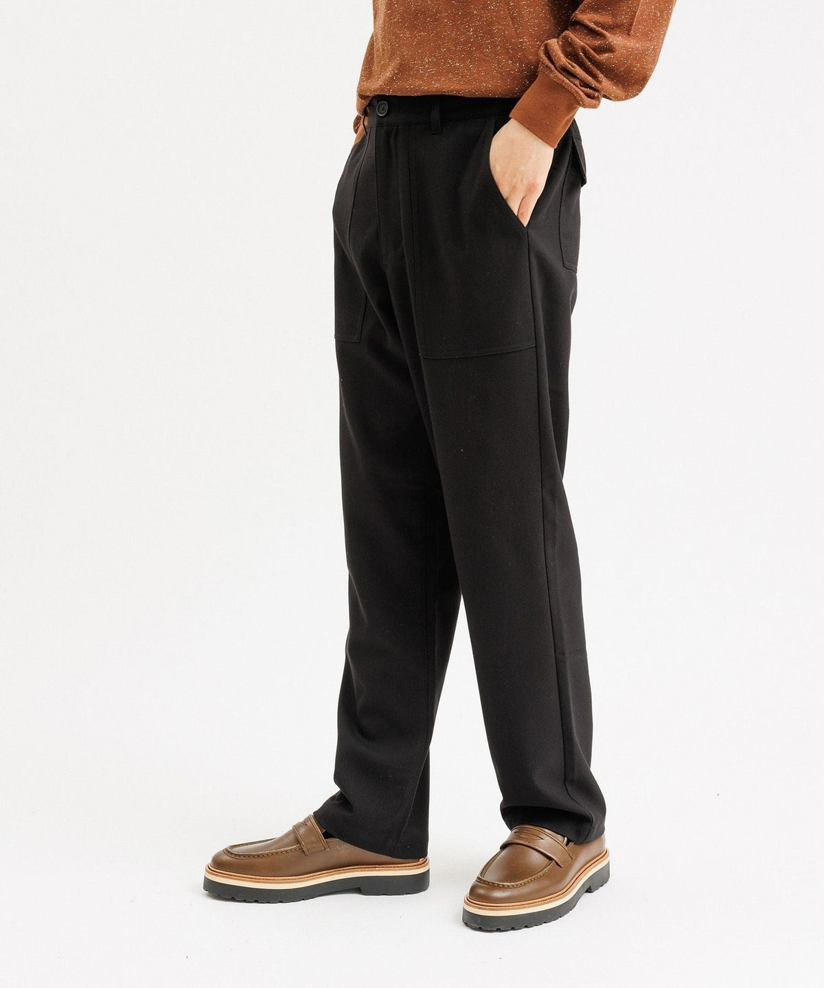 DEAN WOOL FATIGUE TROUSER