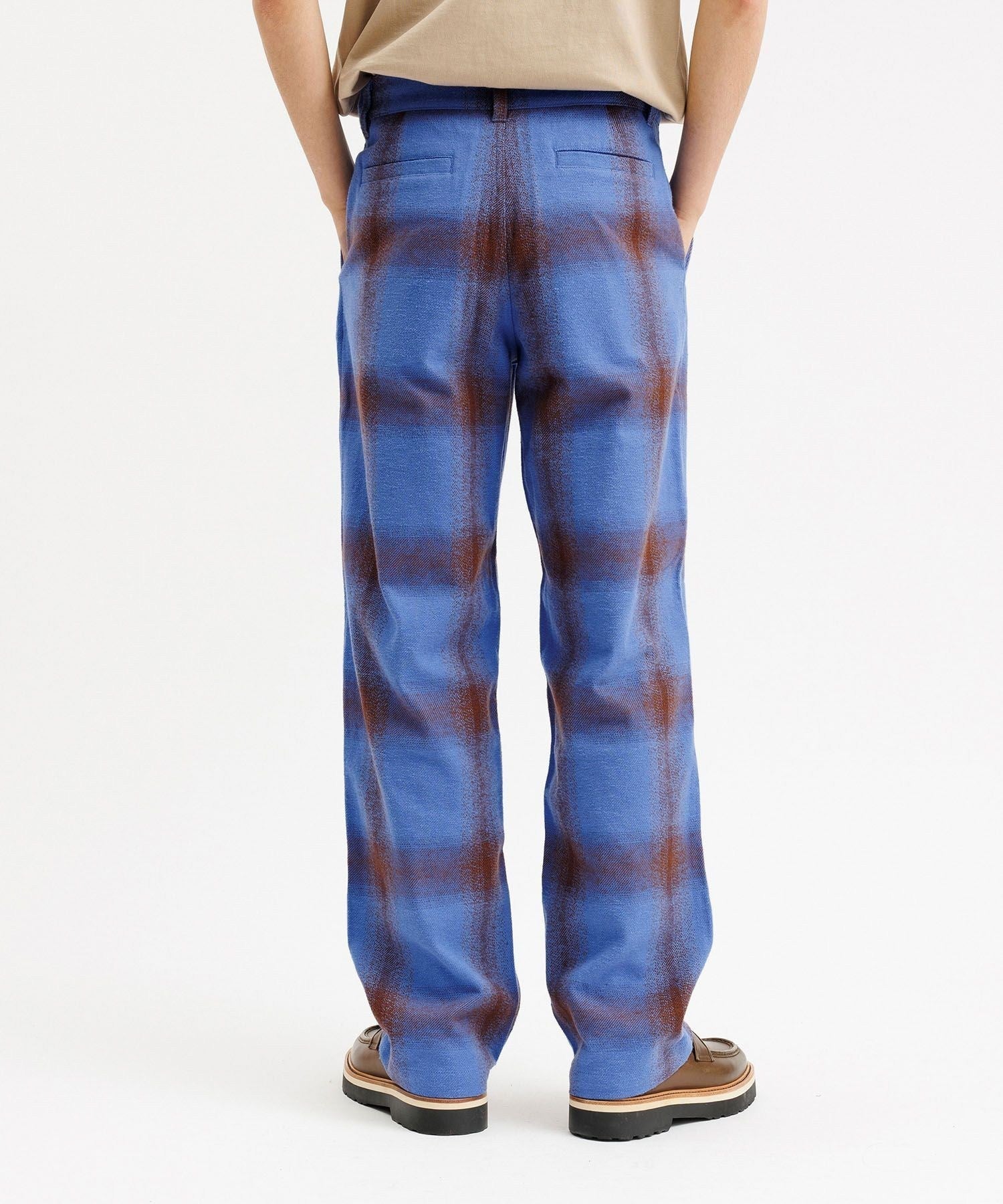 GEORGE PLAID TROUSER