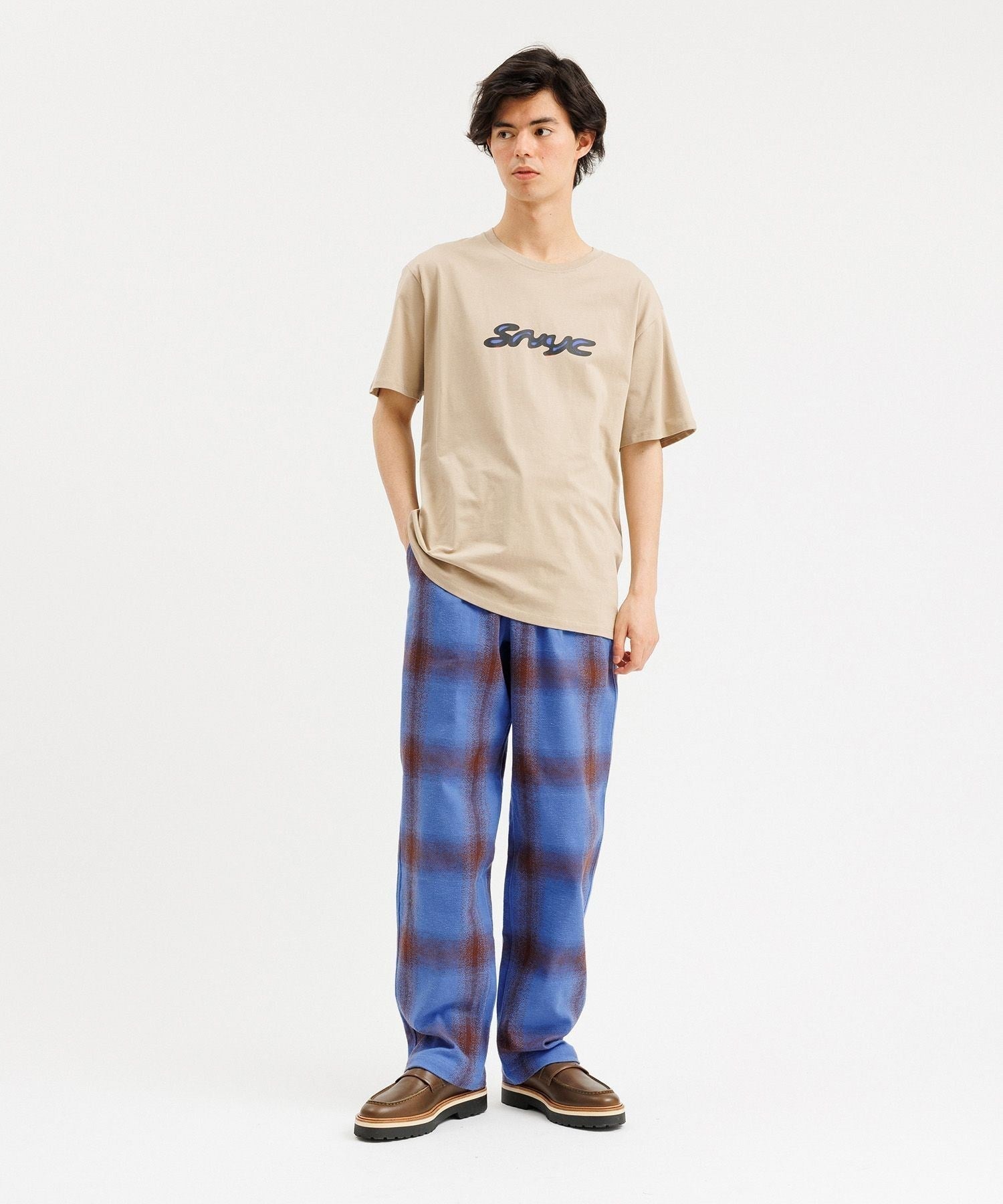 GEORGE PLAID TROUSER