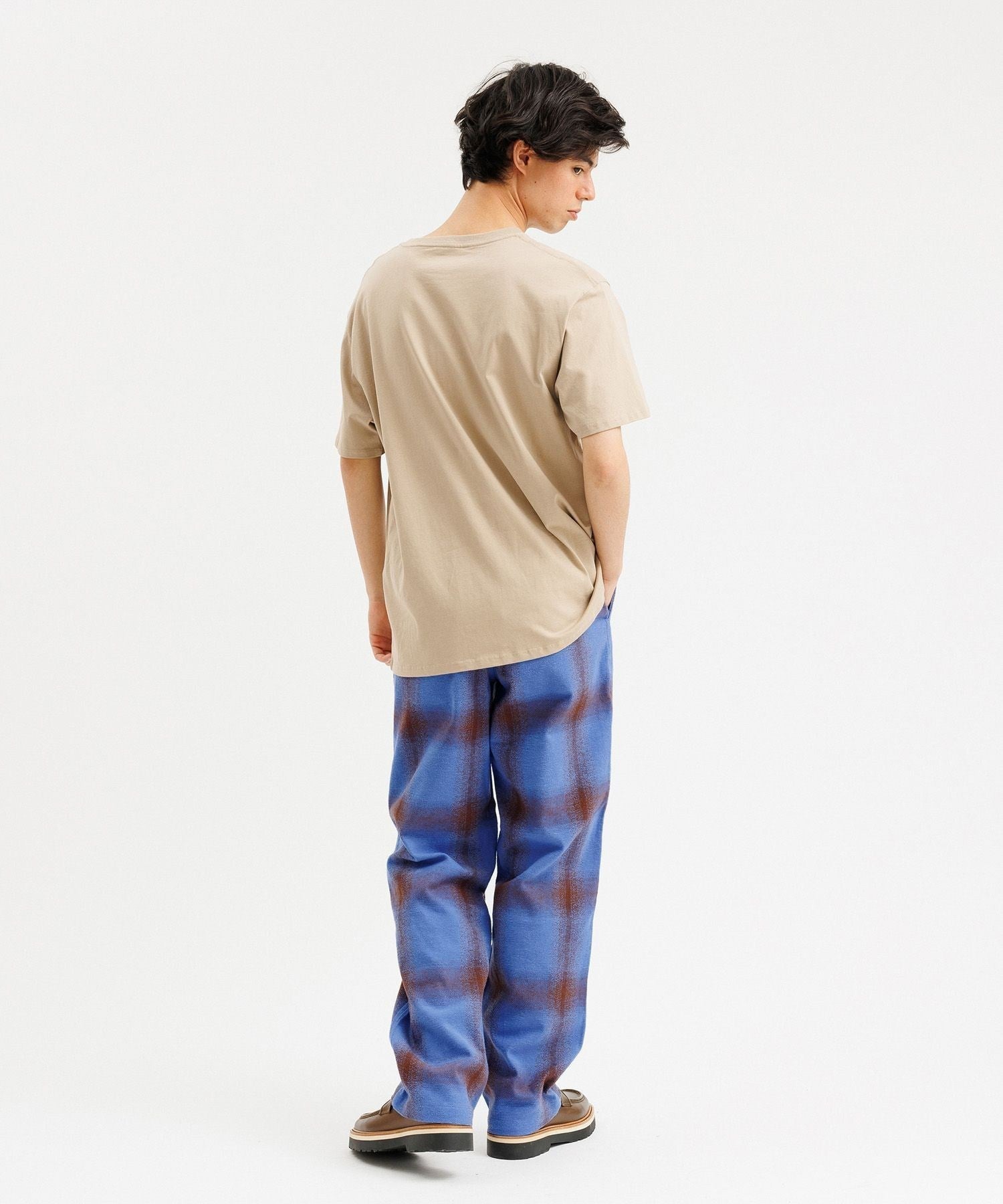 GEORGE PLAID TROUSER