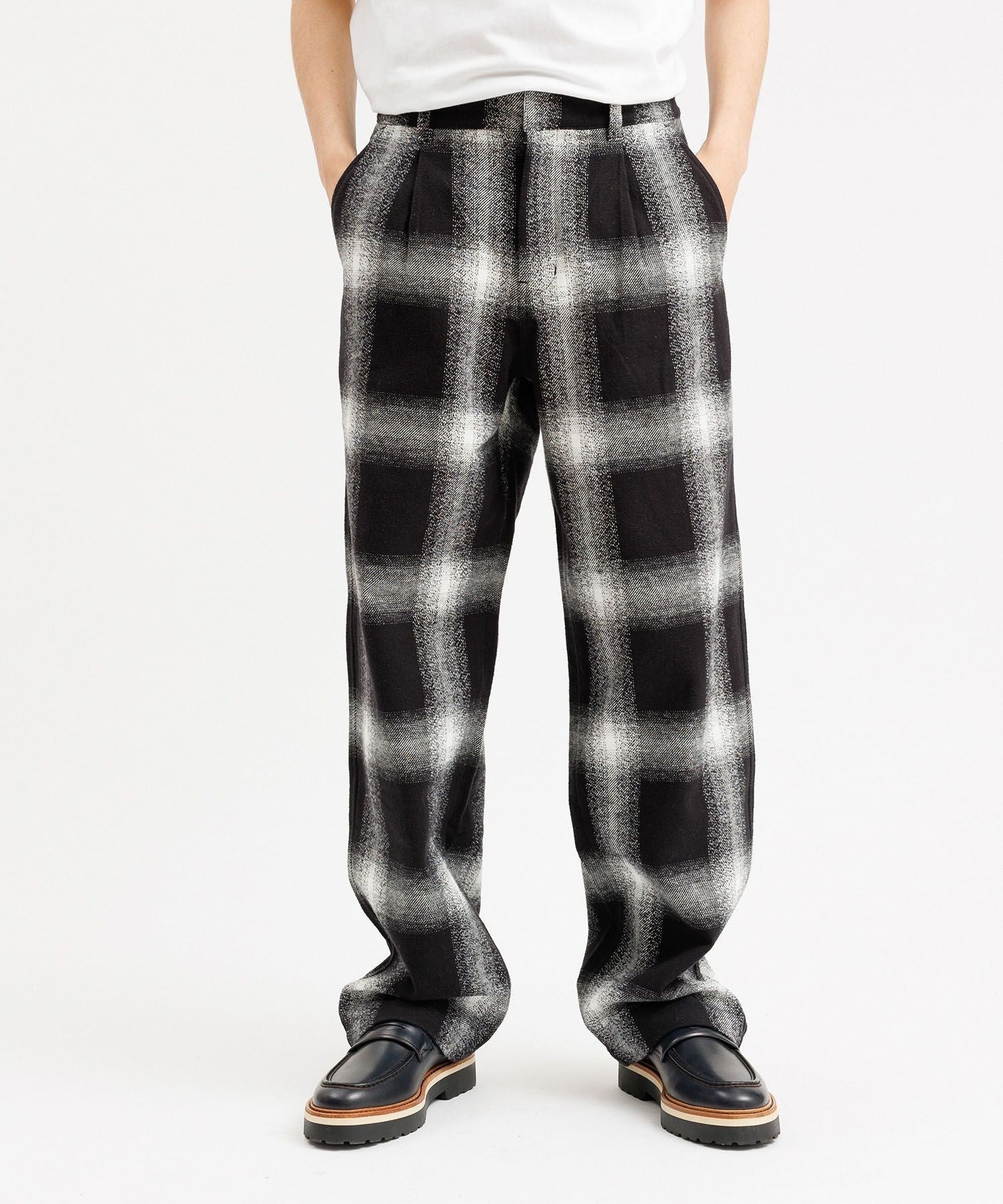 GEORGE PLAID TROUSER