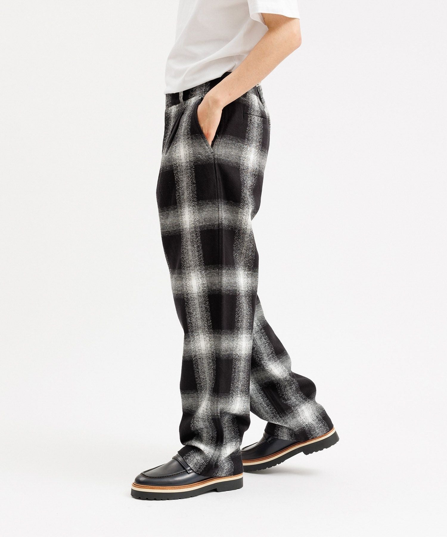 GEORGE PLAID TROUSER