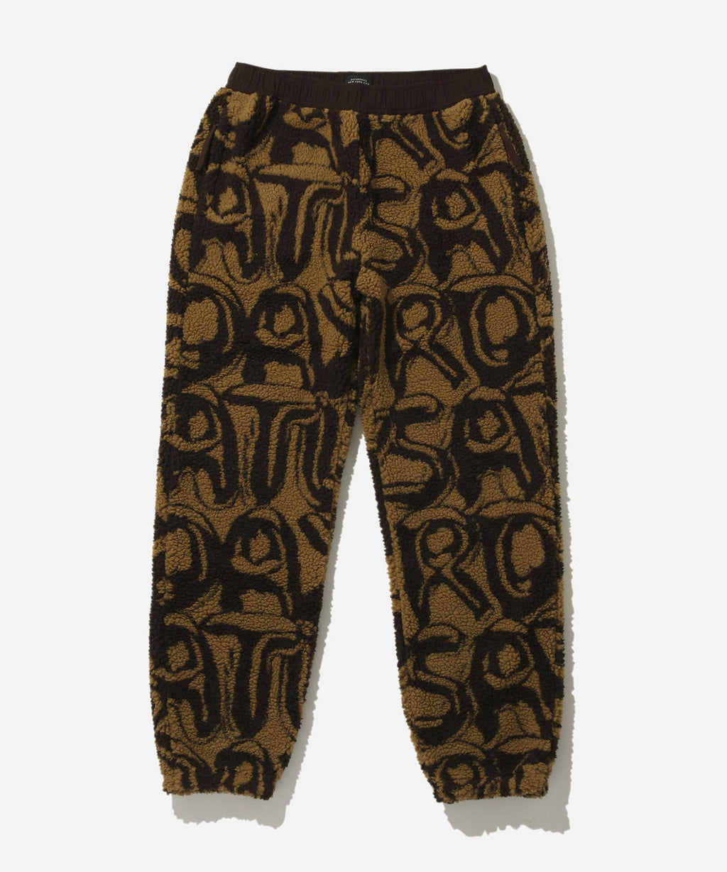 Serai Spellout Polar Fleece Pant
