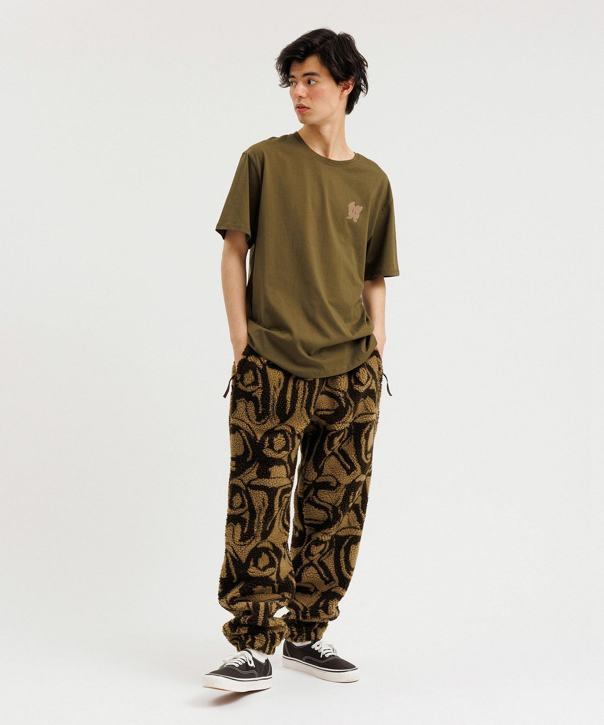 Serai Spellout Polar Fleece Pant