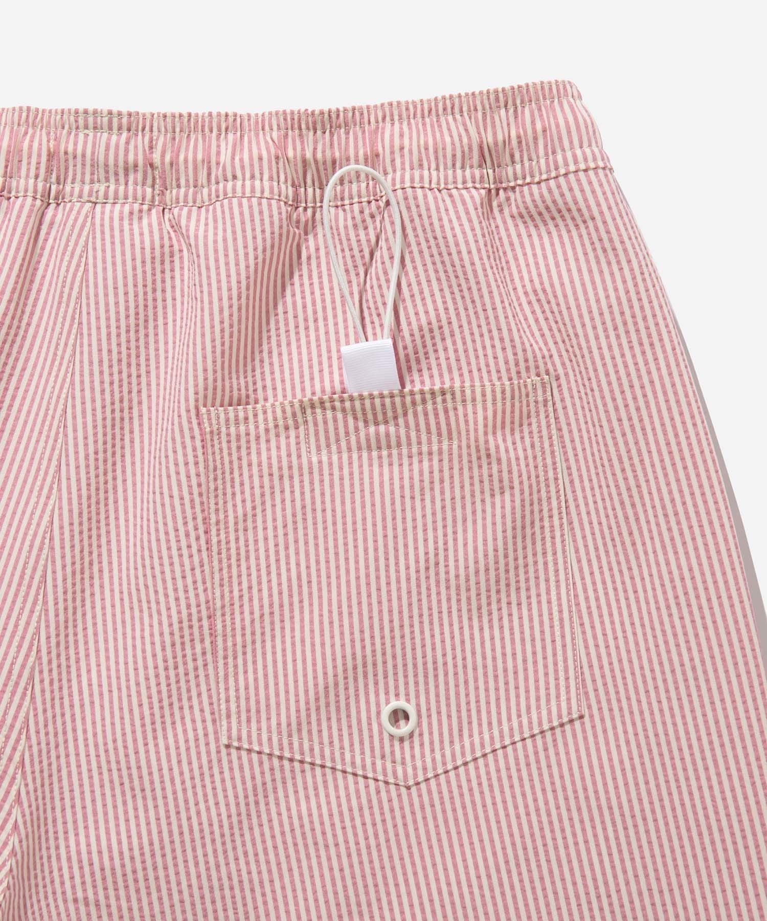 Timothy Seersucker Stripe Swim Short | Saturdays NYC Japan