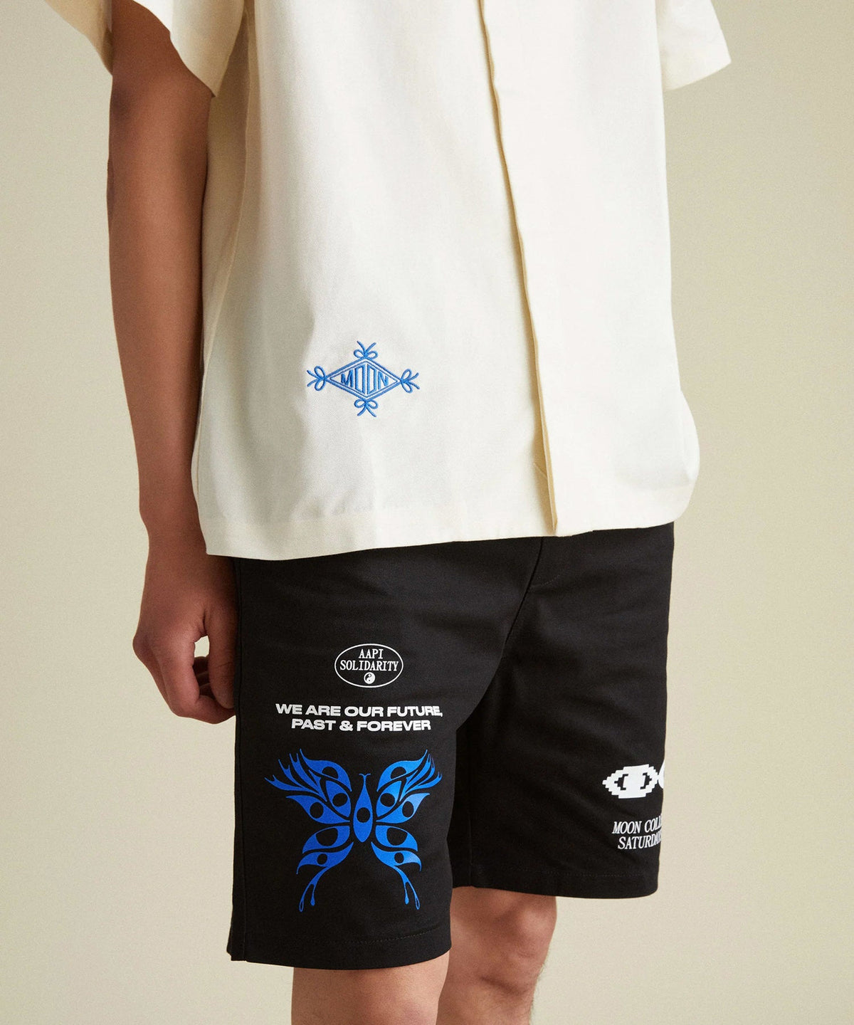 SNYC x Moon Collective Butterfly Shorts