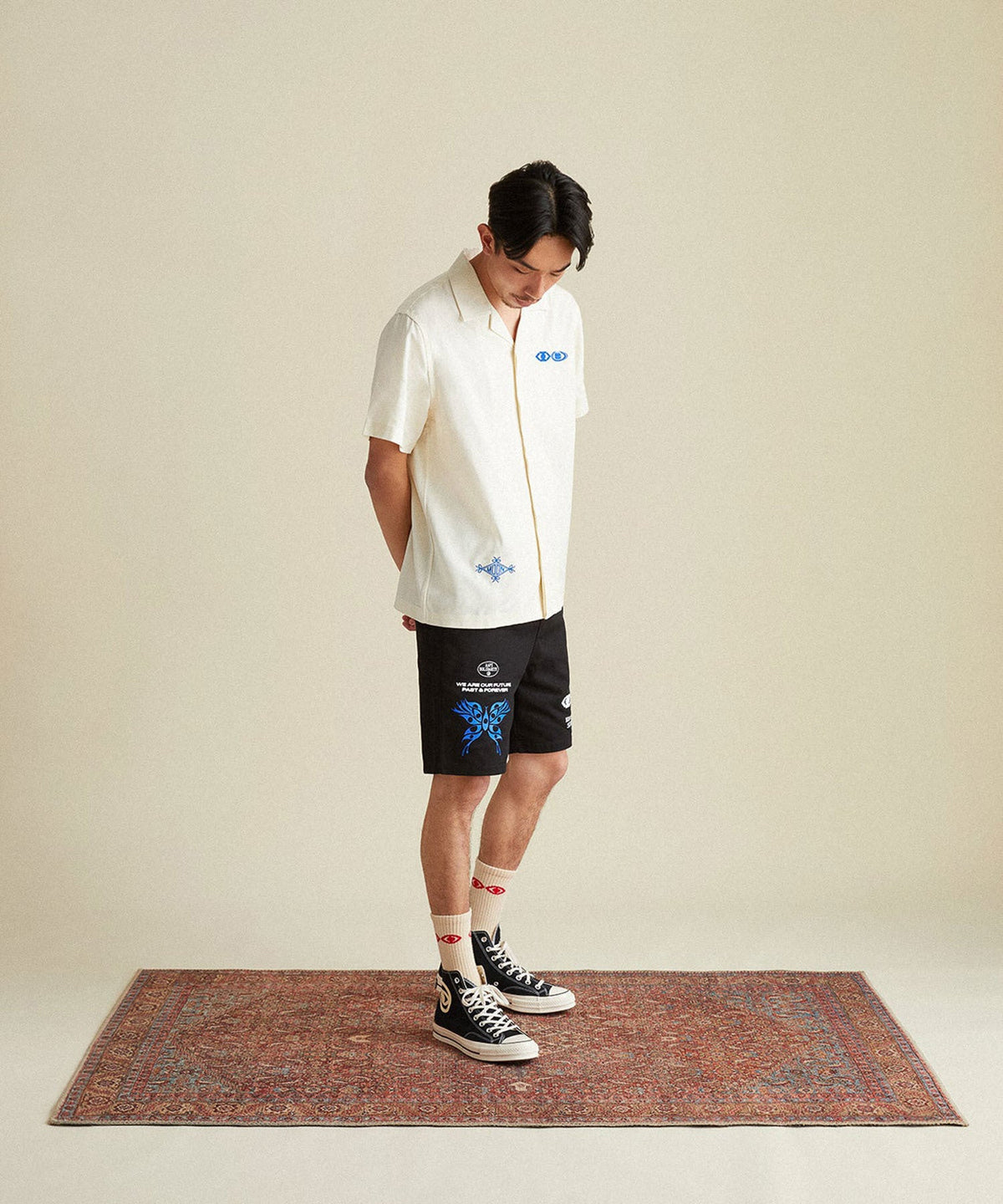 SNYC x Moon Collective Butterfly Shorts