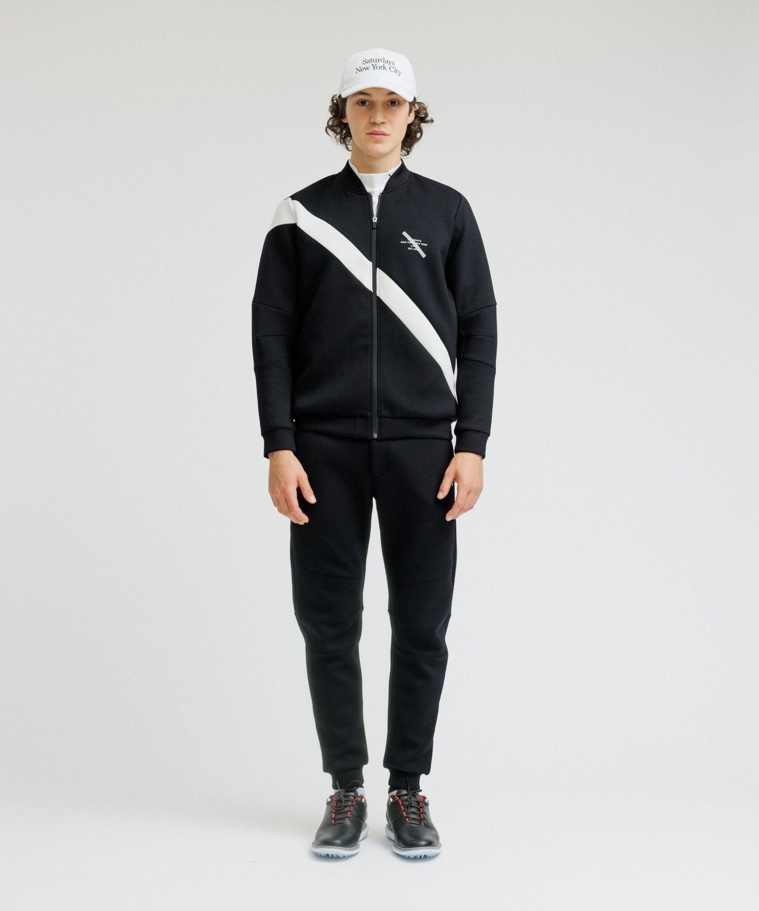 Saturdays NYC スウェット ジップアップ ジャケット size L