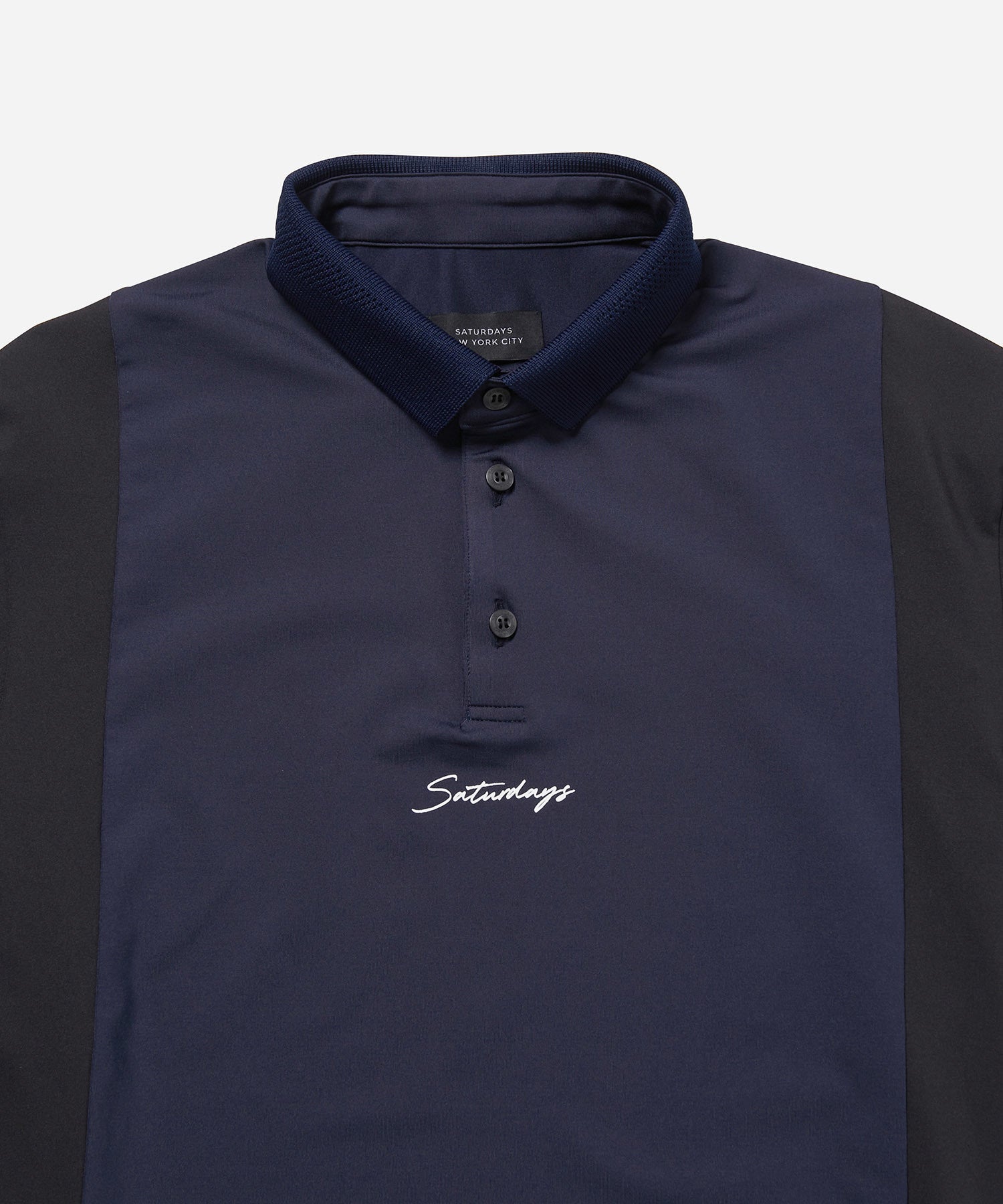 Pattern Cut Polo Shirt S/S